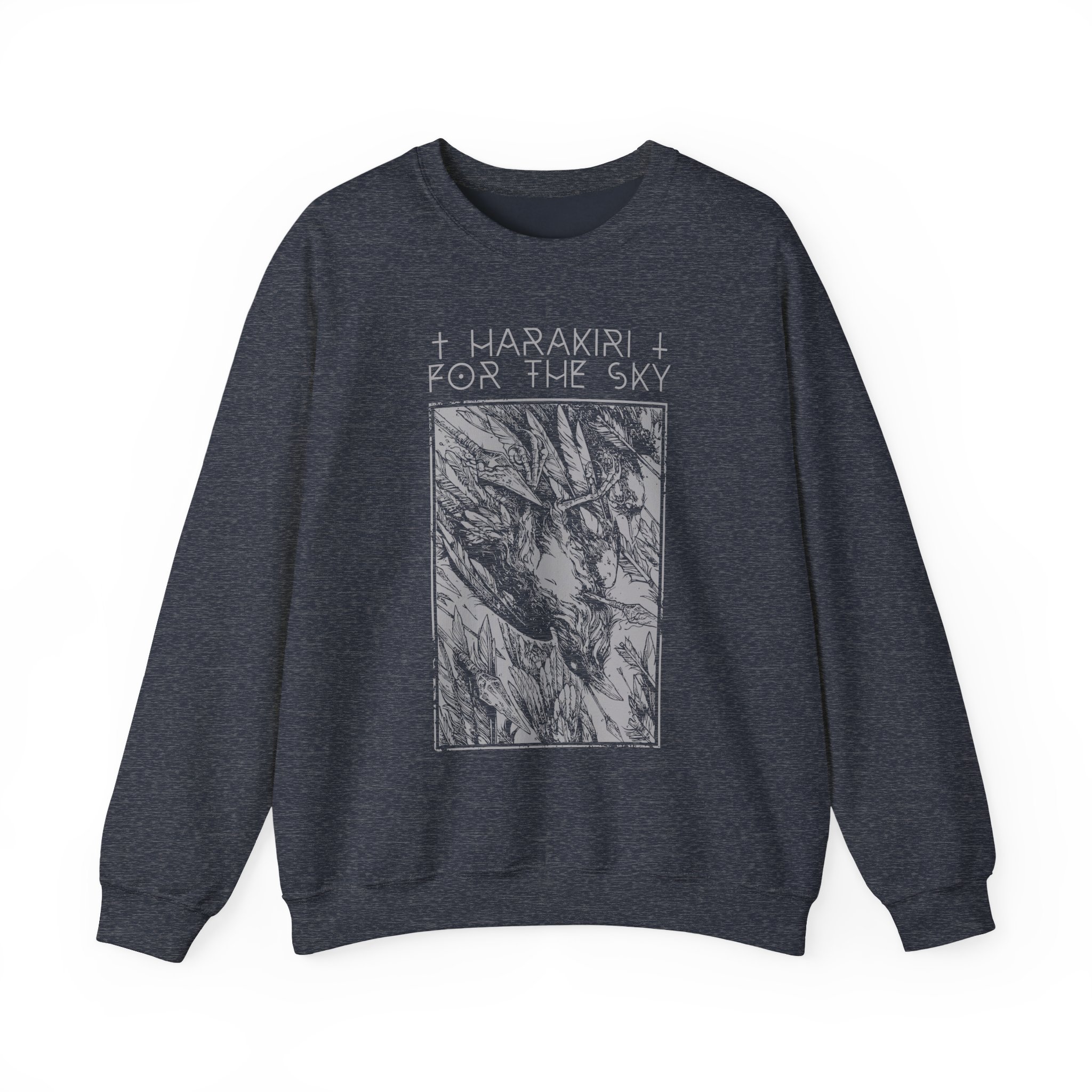 Harakiri For The Sky Feather Unisex Heavy Blendâ„¢ Crewneck Sweatshirt