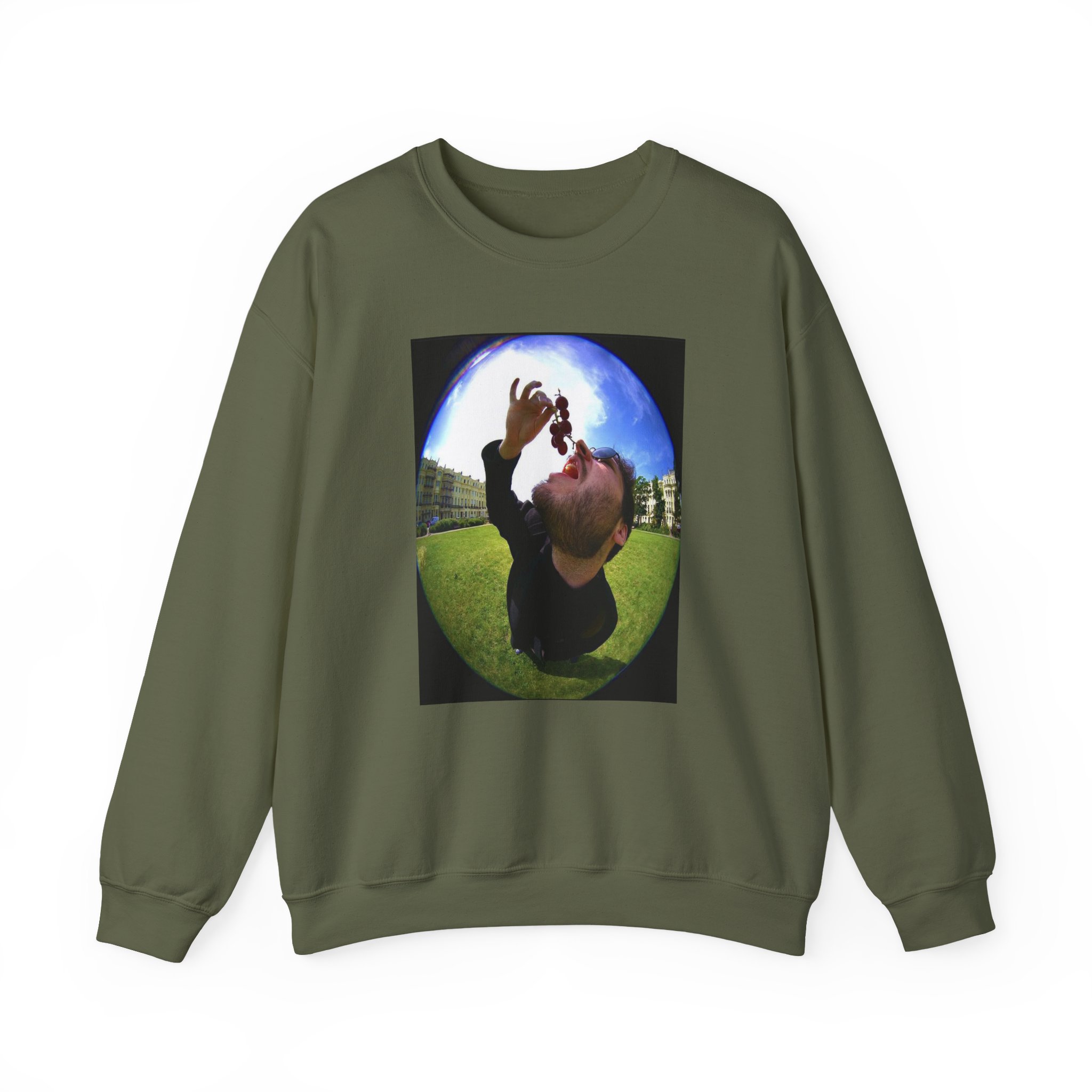Grapes by James Marriott Unisex Heavy Blendâ„¢ Crewneck Sweatshirt