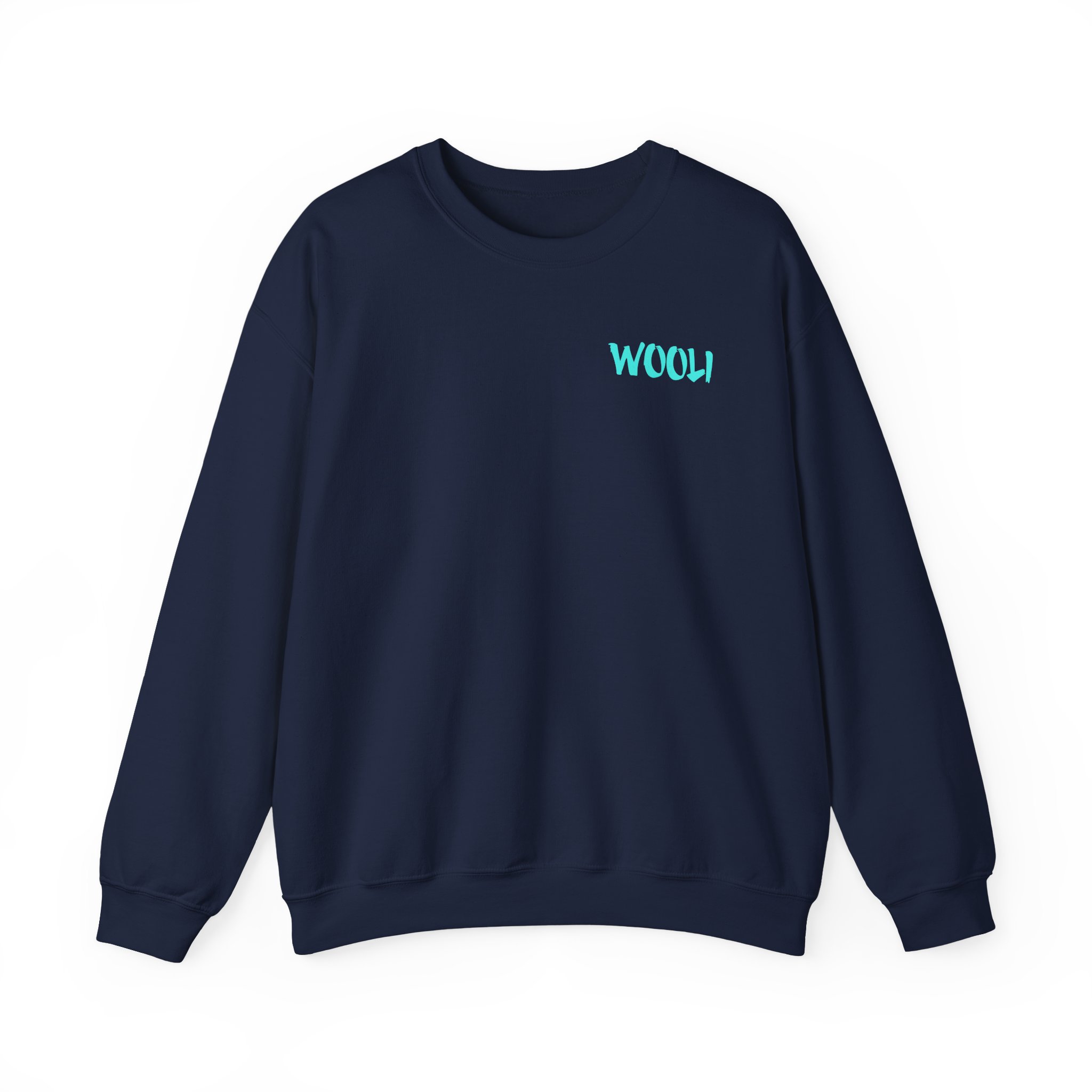 Wooli Teal Unisex Heavy Blendâ„¢ Crewneck Sweatshirt