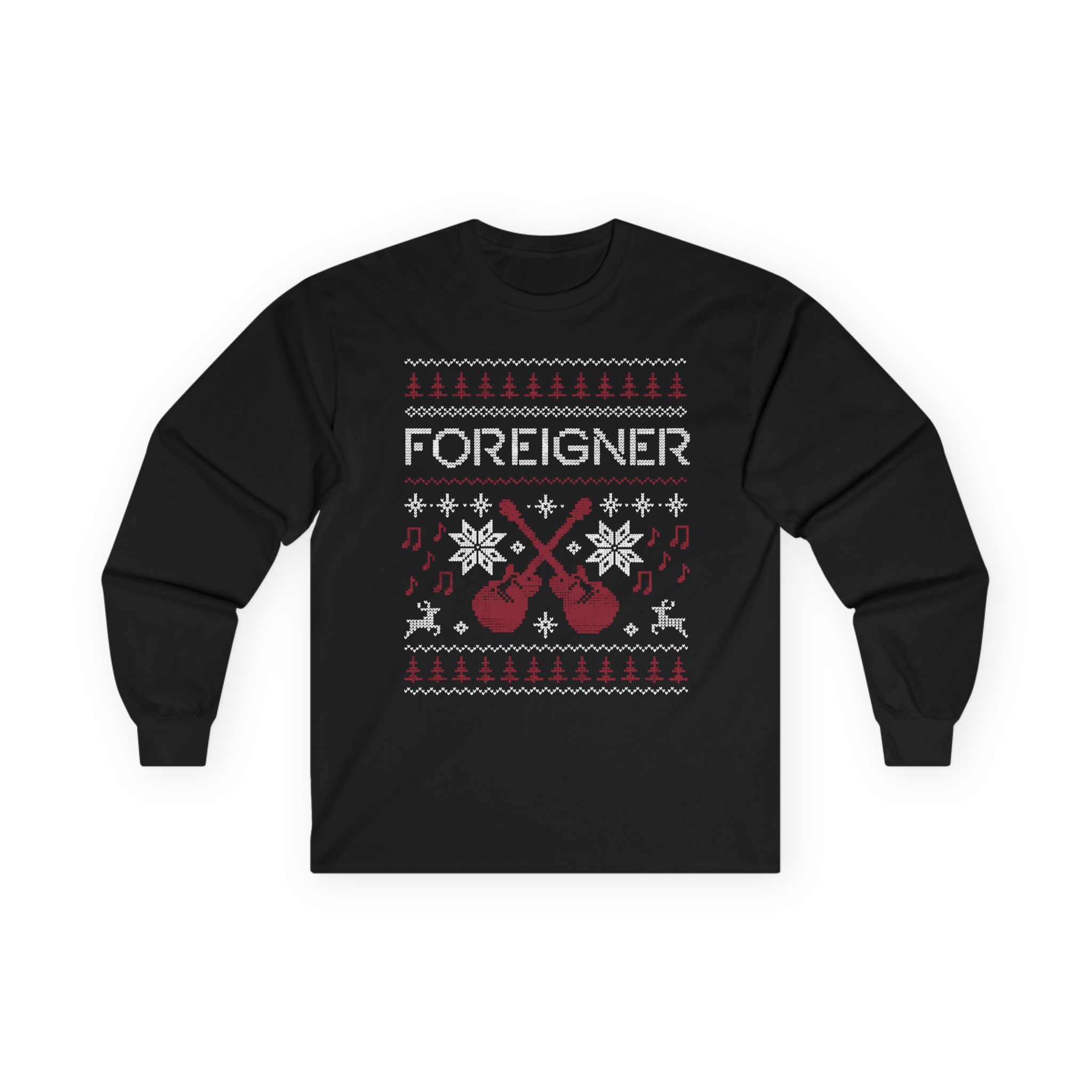 Foreigner Holiday Unisex Ultra Cotton Long Sleeve Tee