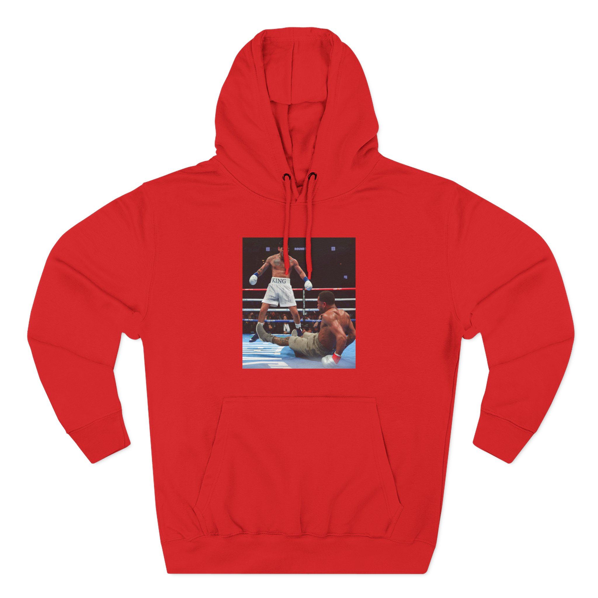 Ryan Garcia Knocks Down Devin Haney Three-Panel Fleece Hoodie