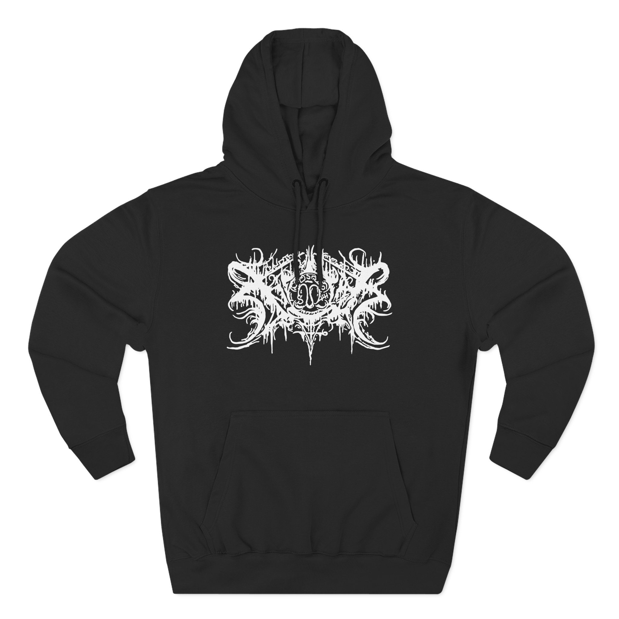 Xasthur Logo Three-Panel Fleece Hoodie