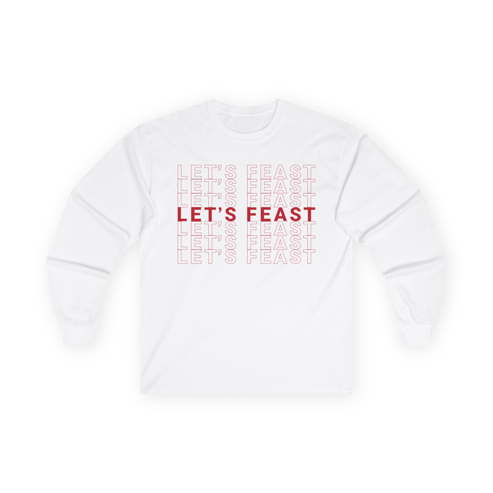 Elyse Myers Let’s Feast Unisex Ultra Cotton Long Sleeve Tee