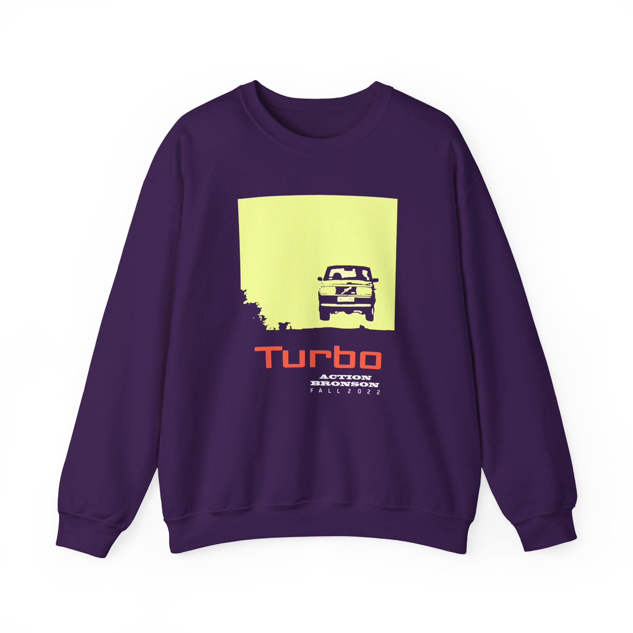Action Bronson Turbo Tour Fall Unisex Heavy Blendâ„¢ Crewneck Sweatshirt