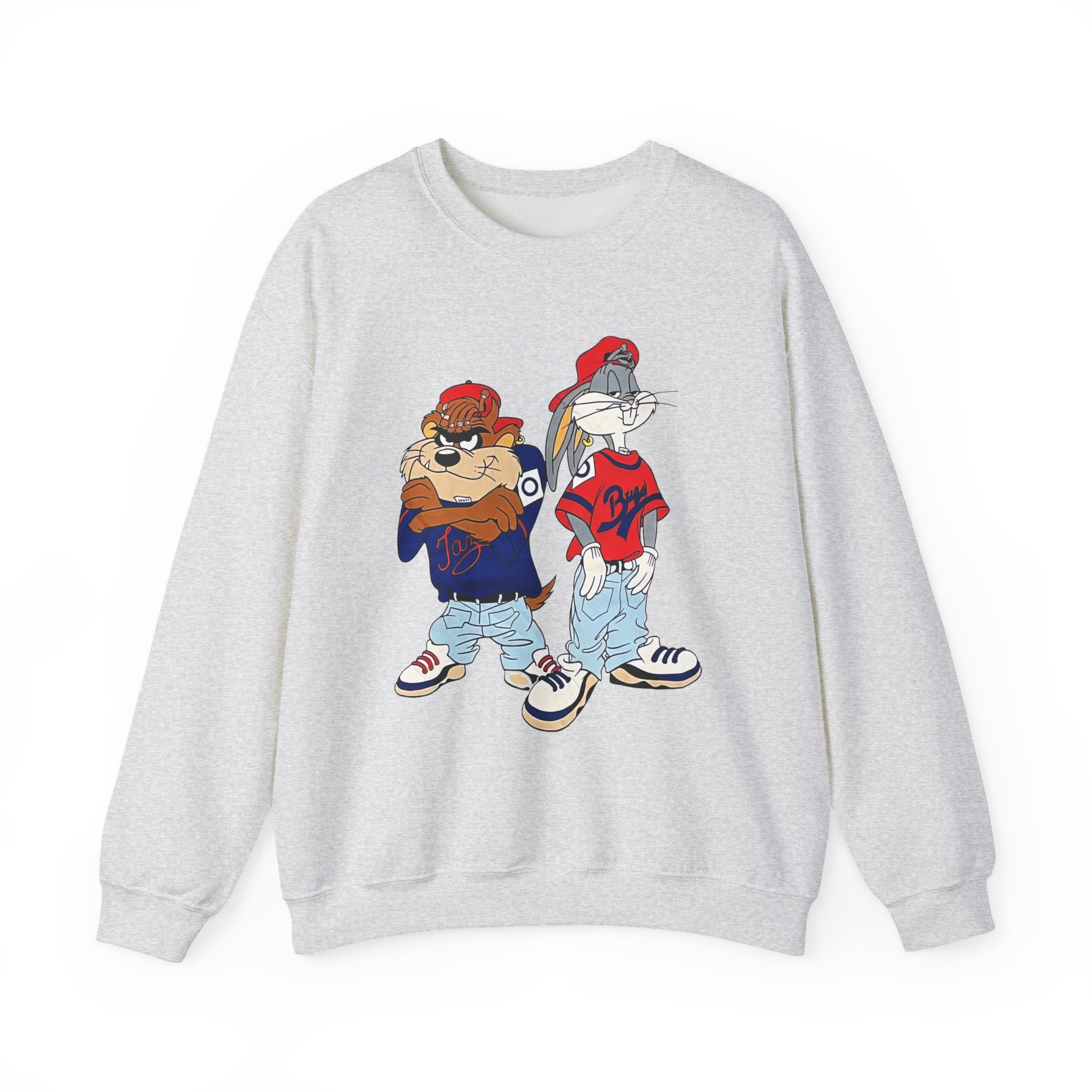 Vintage 90s Looney Tunes Bugs Taz Kris’s Kross Unisex Heavy Blend™ Crewneck Sweatshirt