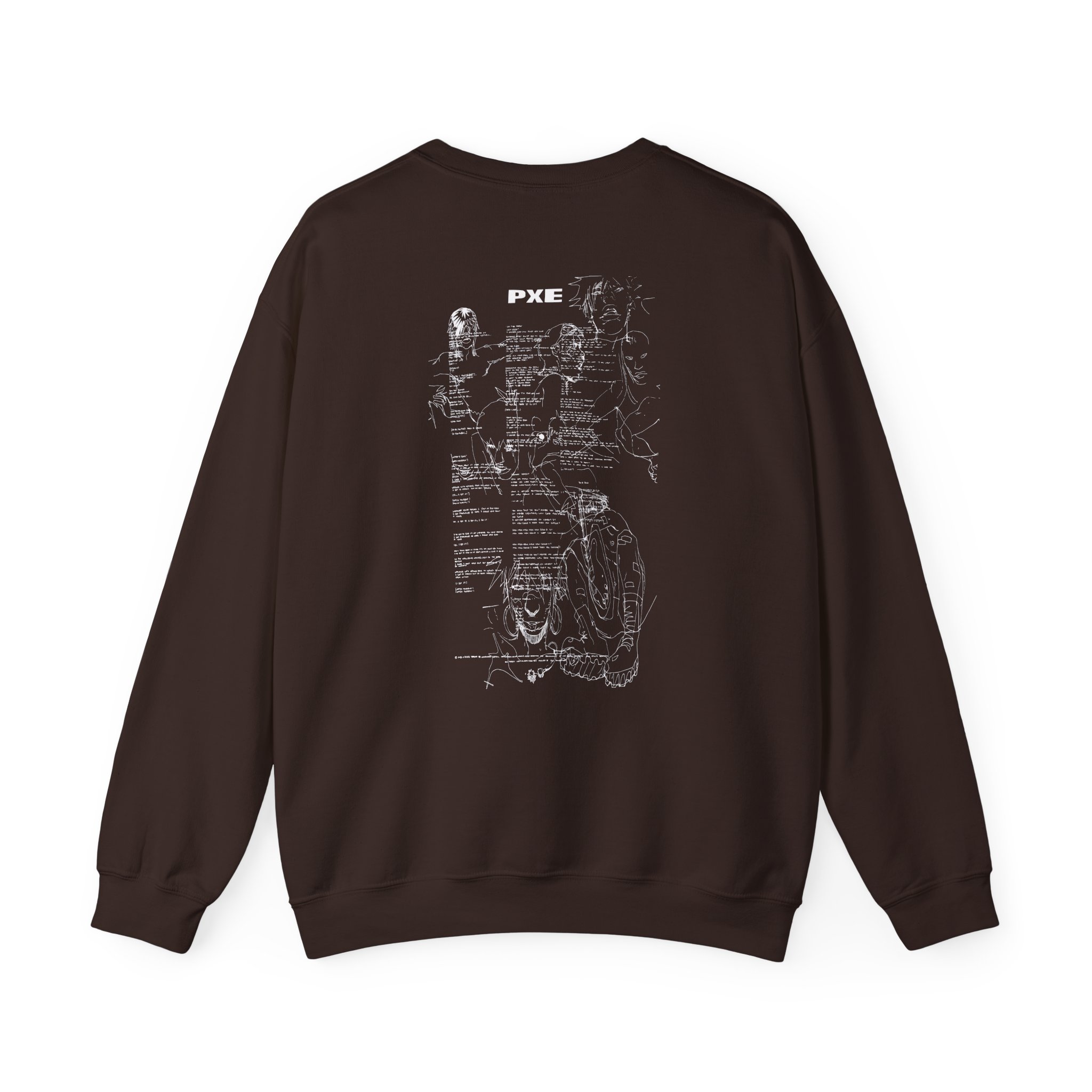 Ecco2k in the Flesh Unisex Heavy Blendâ„¢ Crewneck Sweatshirt