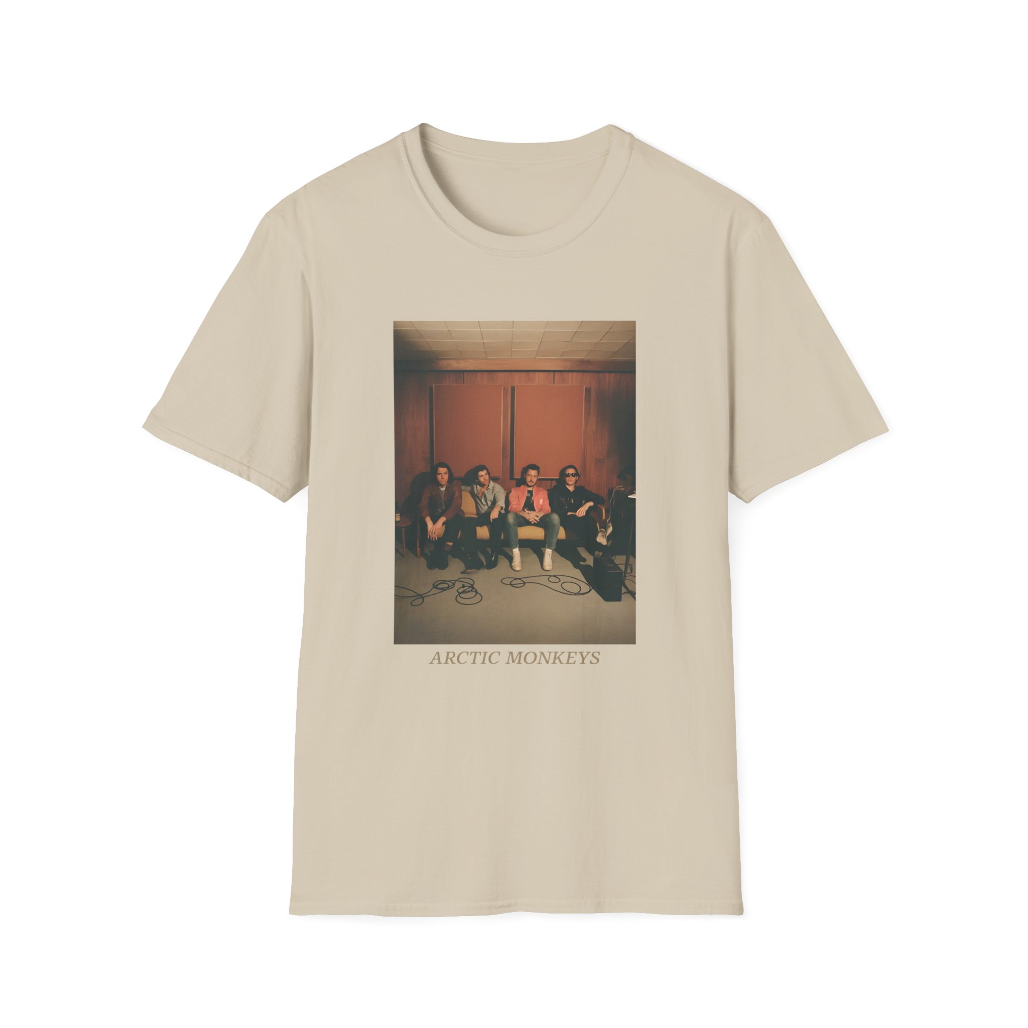 Arctic Monkeys Band Photo Unisex Softstyle T-Shirt