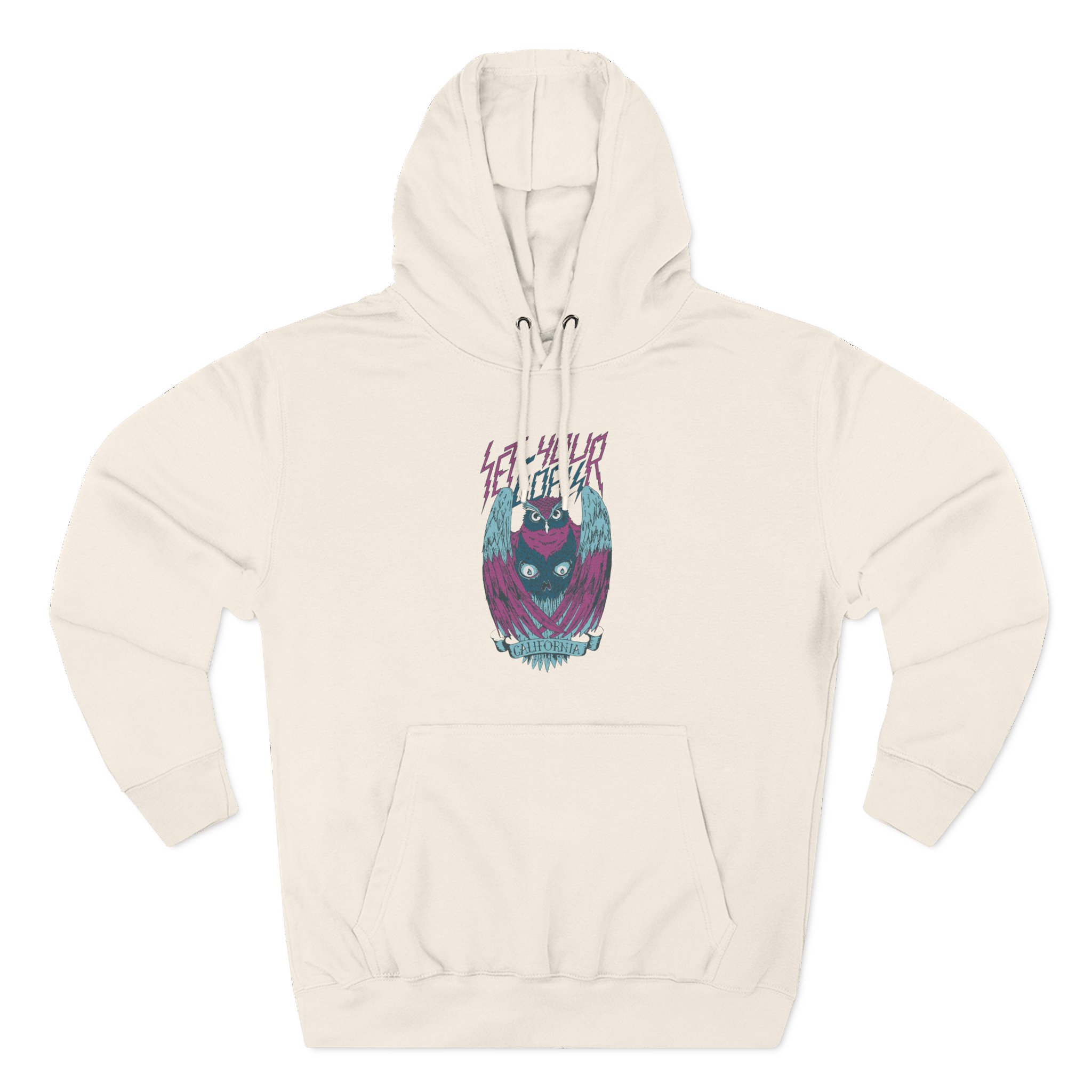 Set Your Goals Three-Panel Fleece Hoodie