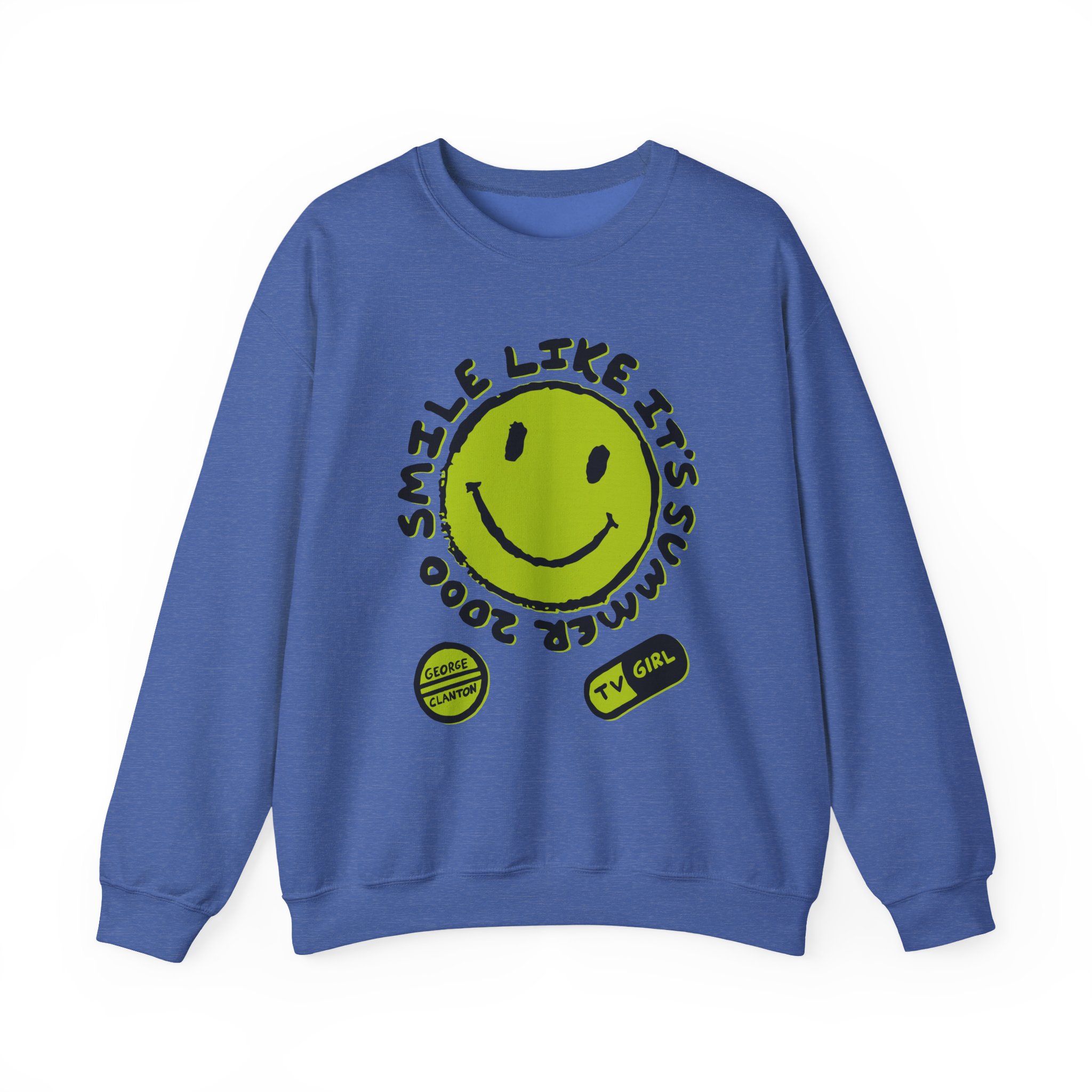 Tv Girl Smile Like It's Summer 2000 Unisex Heavy Blendâ„¢ Crewneck Sweatshirt