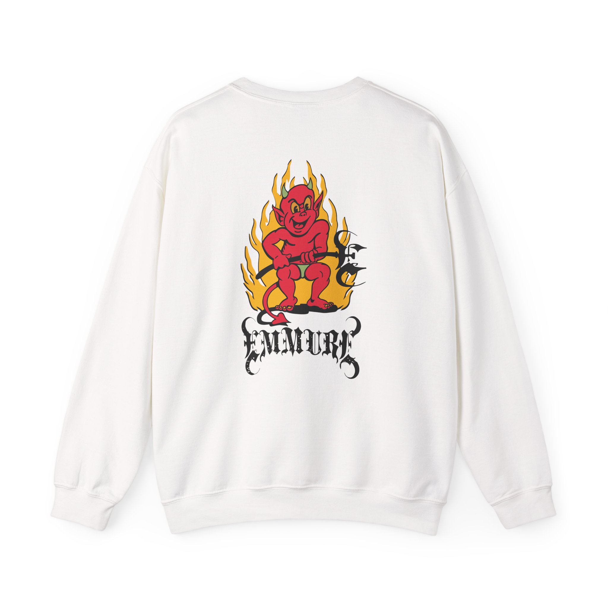 Emmure Devil Man Unisex Heavy Blendâ„¢ Crewneck Sweatshirt