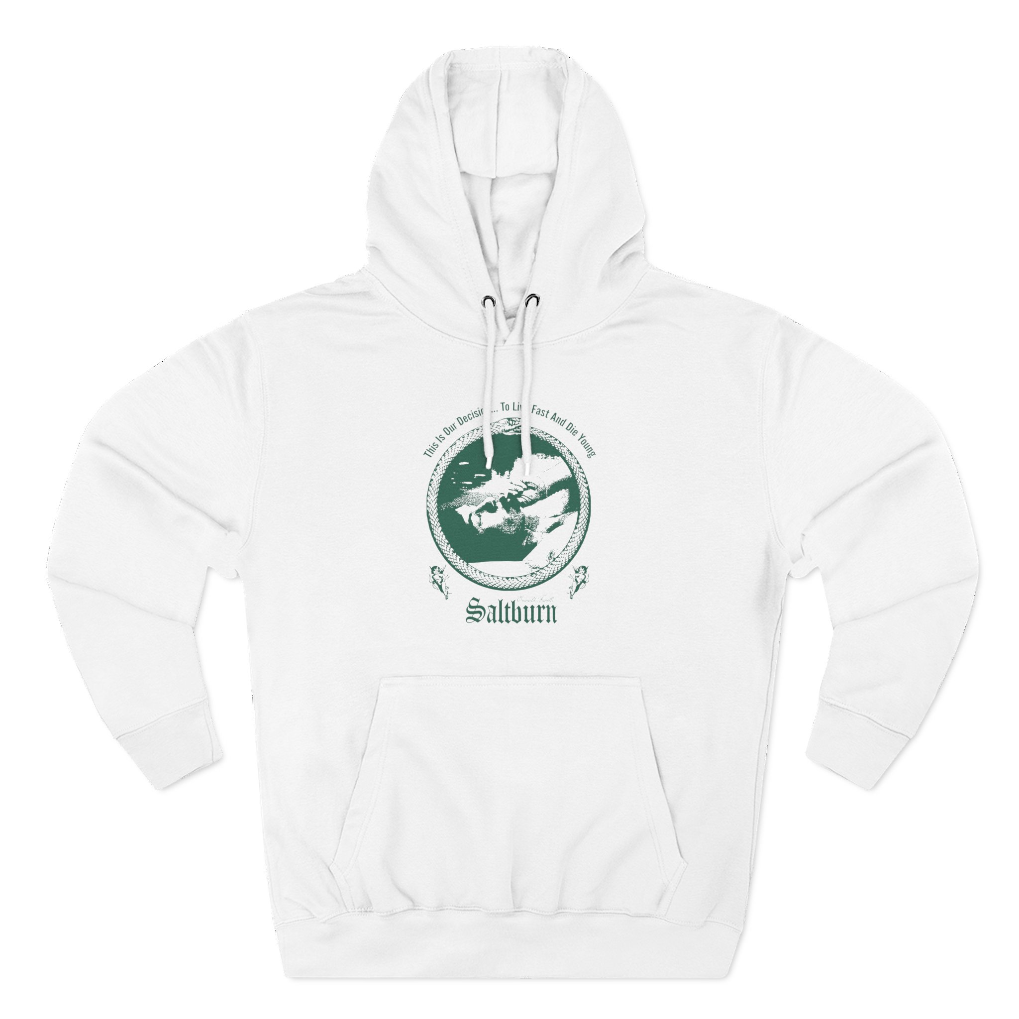Saltburn This Is Our Derision Three-Panel Fleece Hoodie
