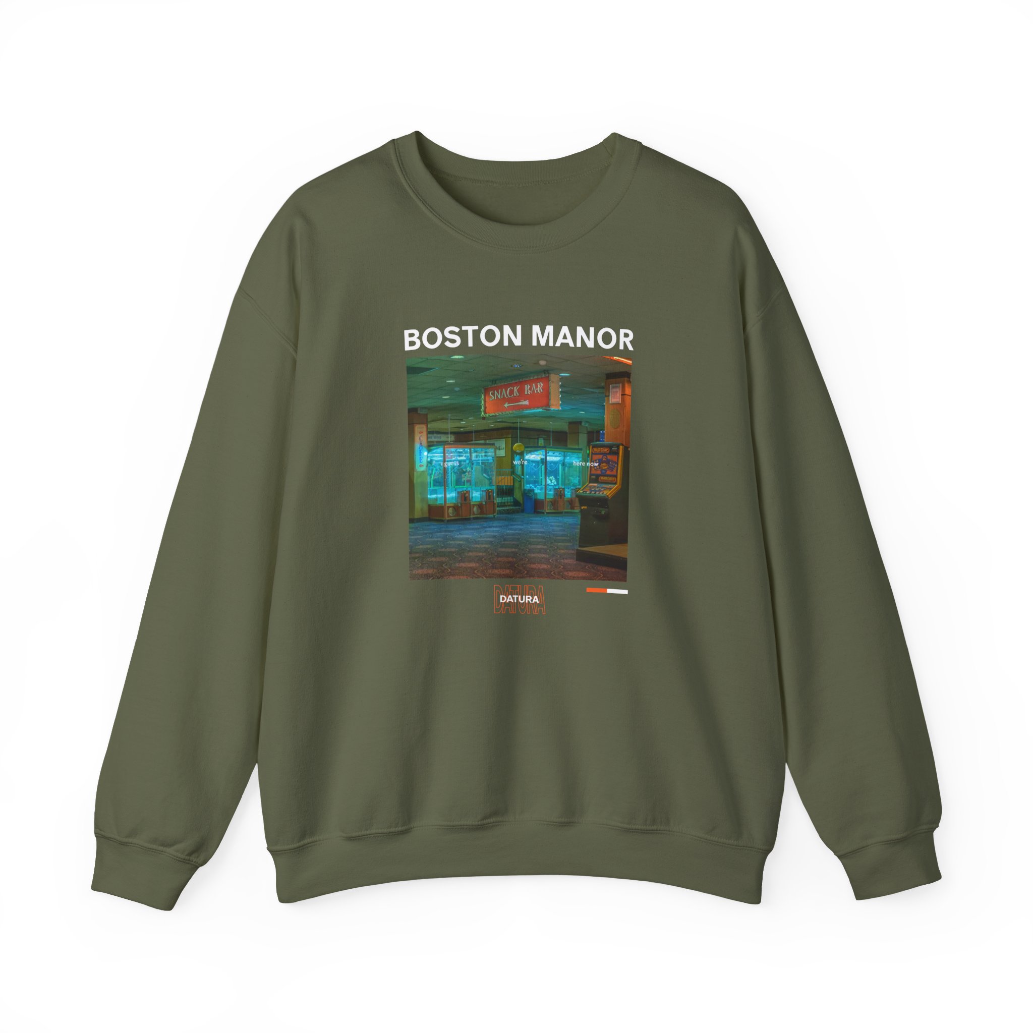 Boston Manor Datura Unisex Heavy Blendâ„¢ Crewneck Sweatshirt