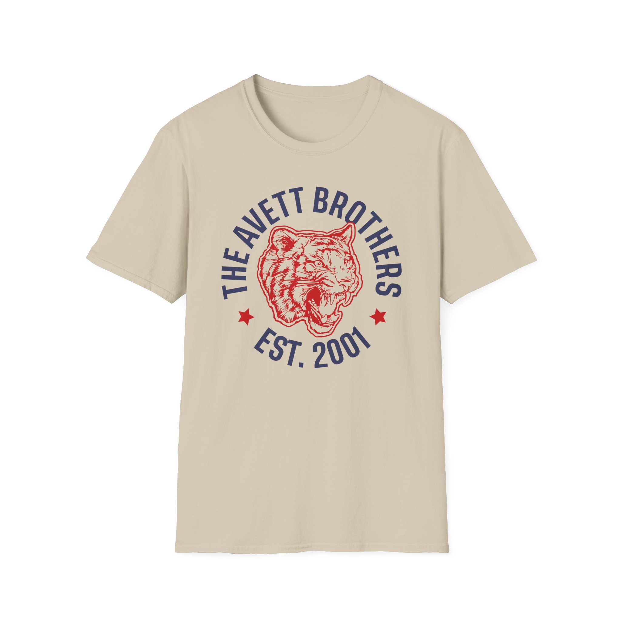 Avett Brothers Tiger Raglan Unisex Softstyle T-Shirt