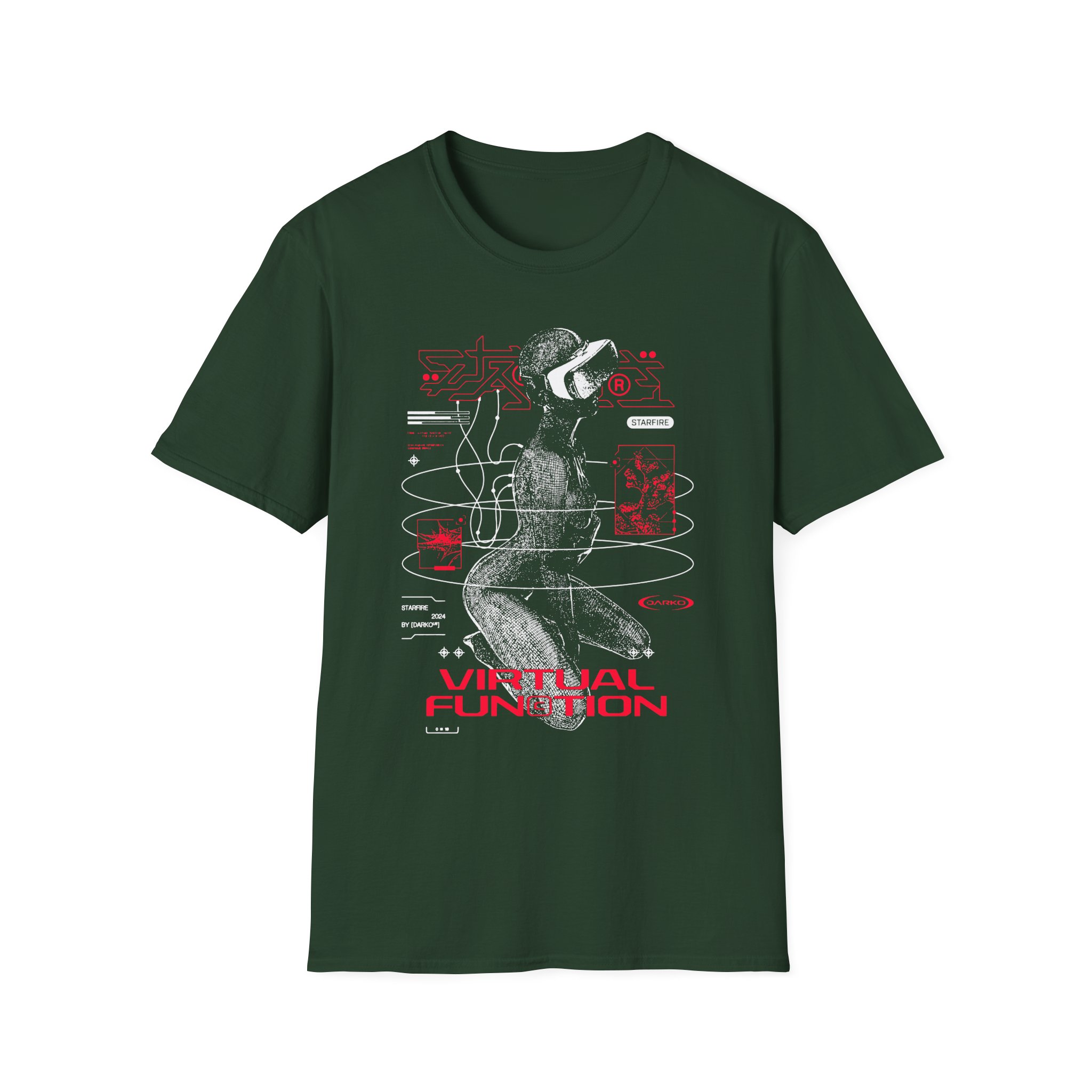 Darko Virtual Function Unisex Softstyle T-Shirt