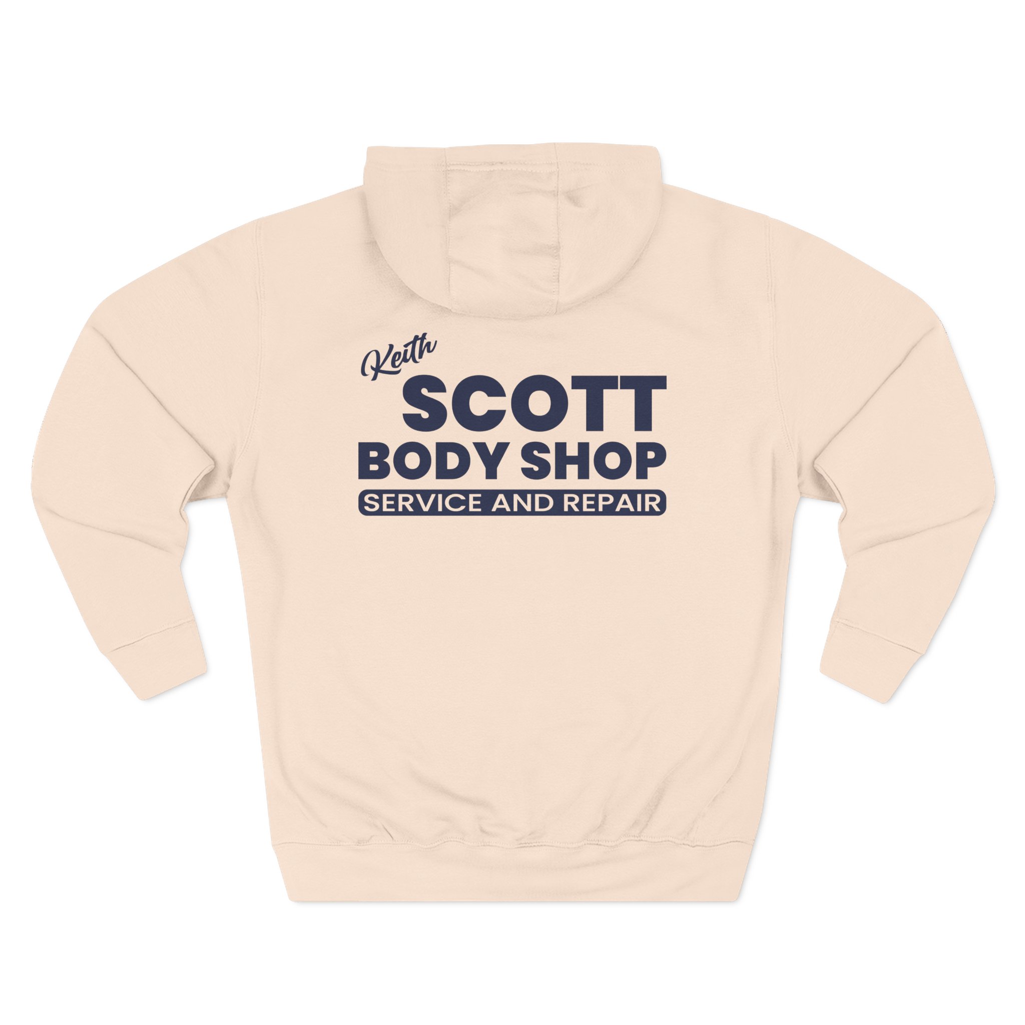 Keith Scott Body Shop One Tree Hill Three-Panel Fleece Hoodie