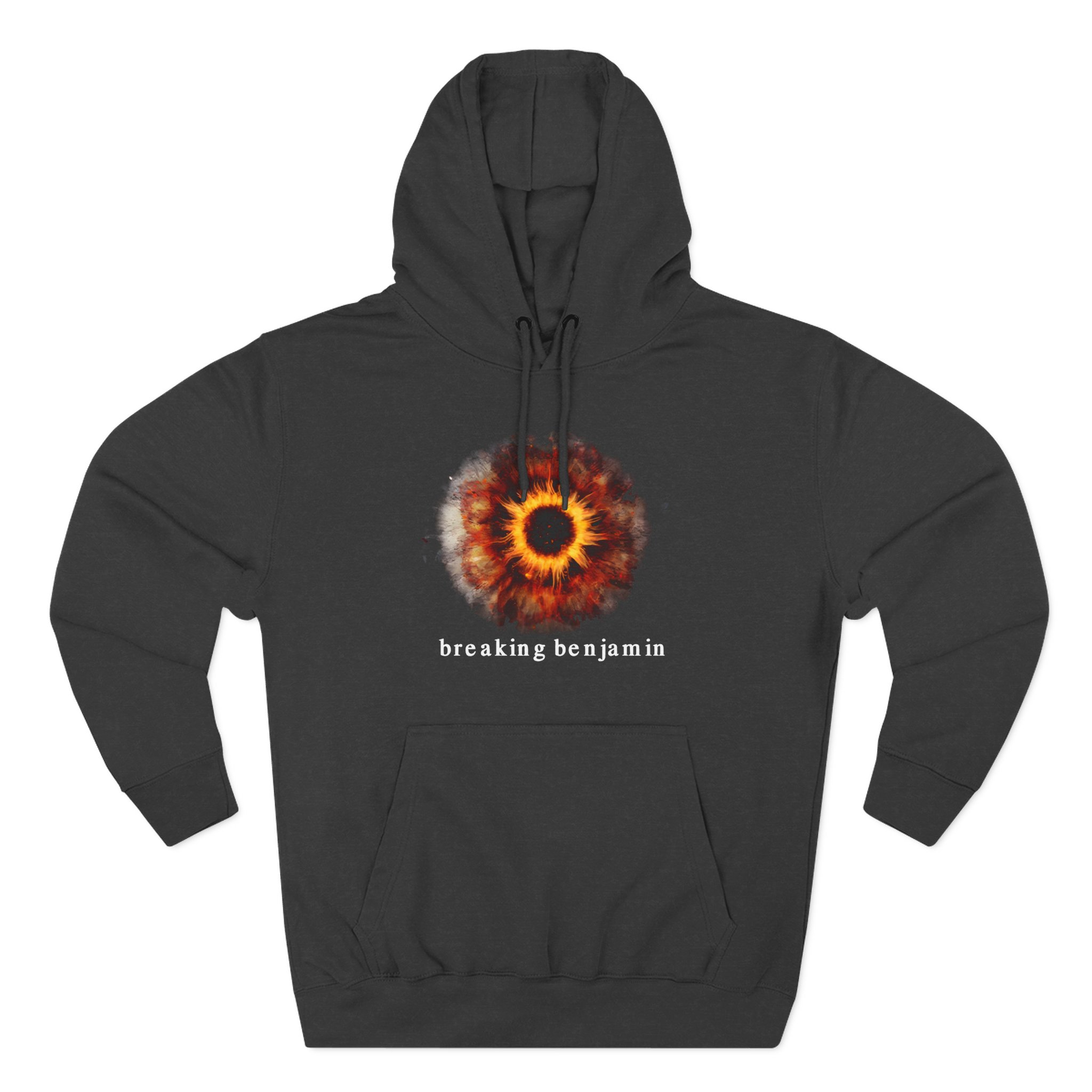 Breaking Benjamin Ember Eye Three-Panel Fleece Hoodie