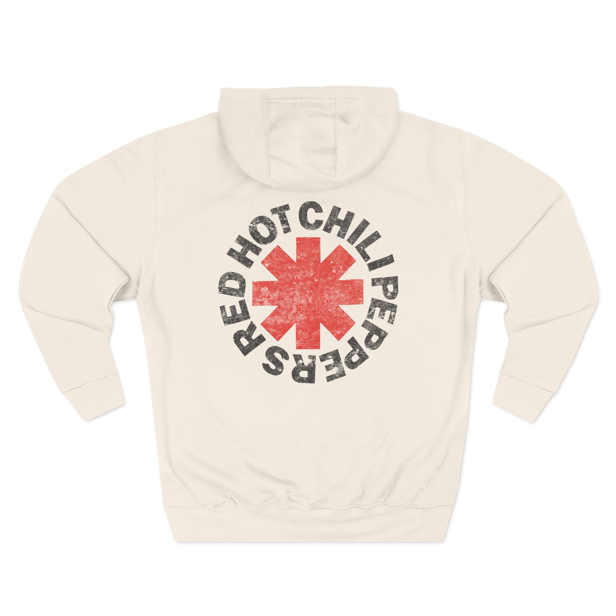 Red Hot Chili Peppers Logo Three-Panel Fleece Hoodie
