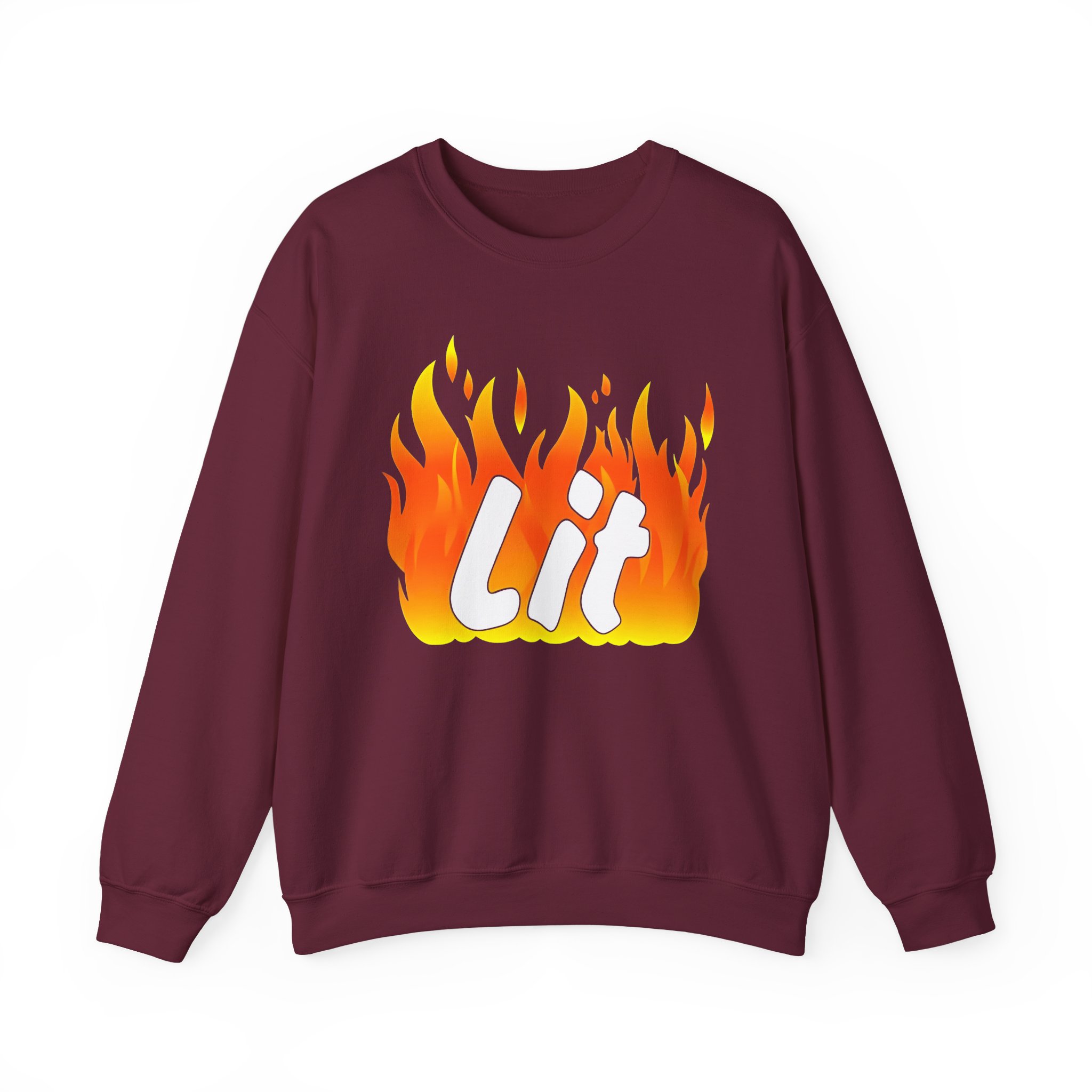 Dobre brothers Lit fire Unisex Heavy Blendâ„¢ Crewneck Sweatshirt