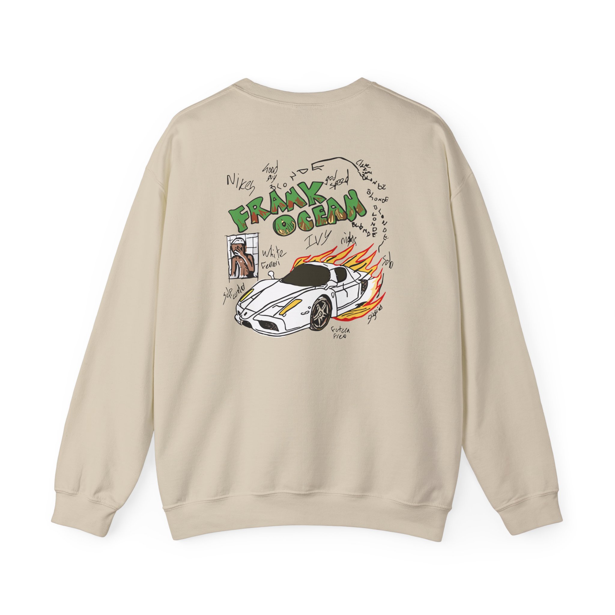 Frank Ocean Blond Art Unisex Heavy Blend Crewneck Sweatshirt