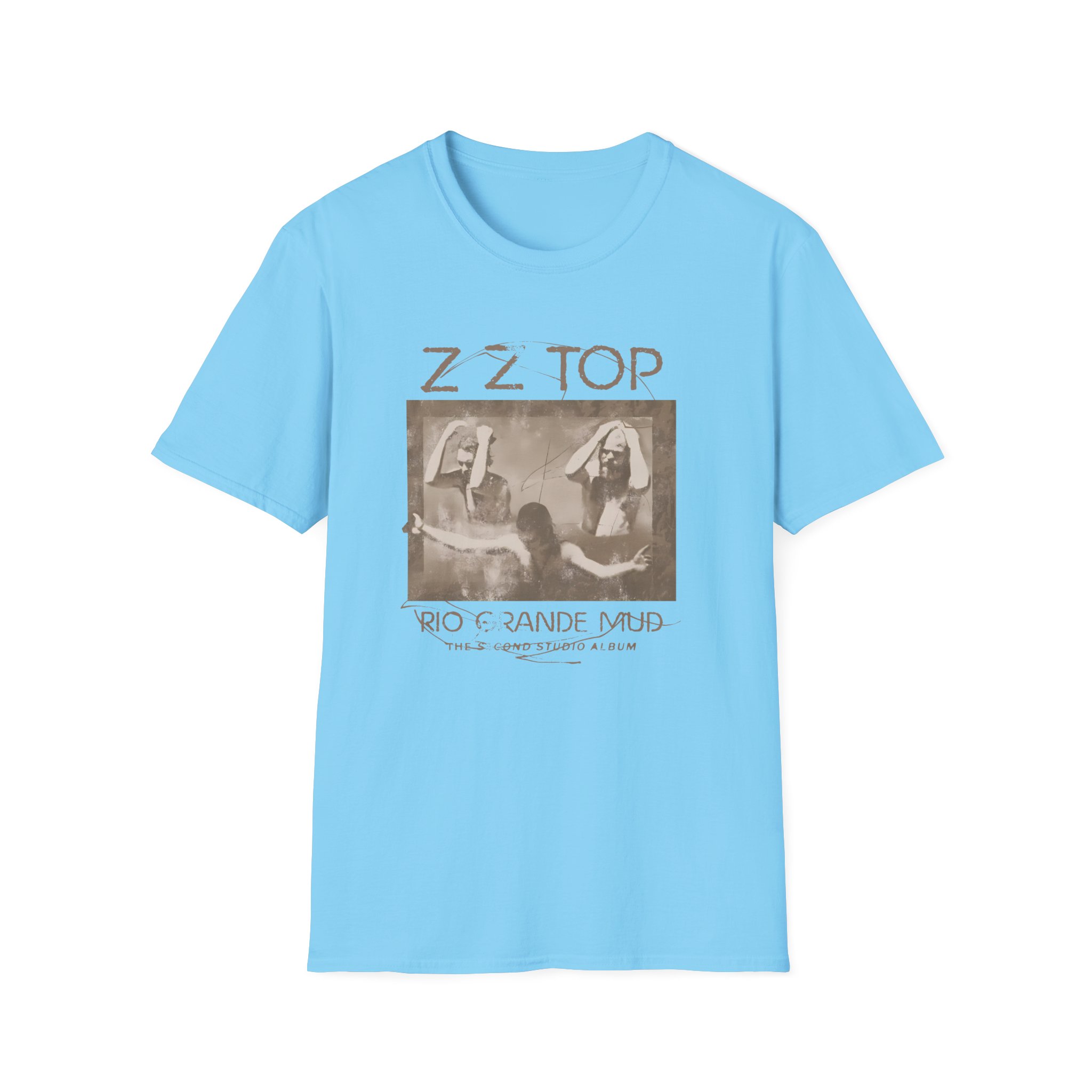 ZZ Top Rio Grande Mud Unisex Softstyle T-Shirt
