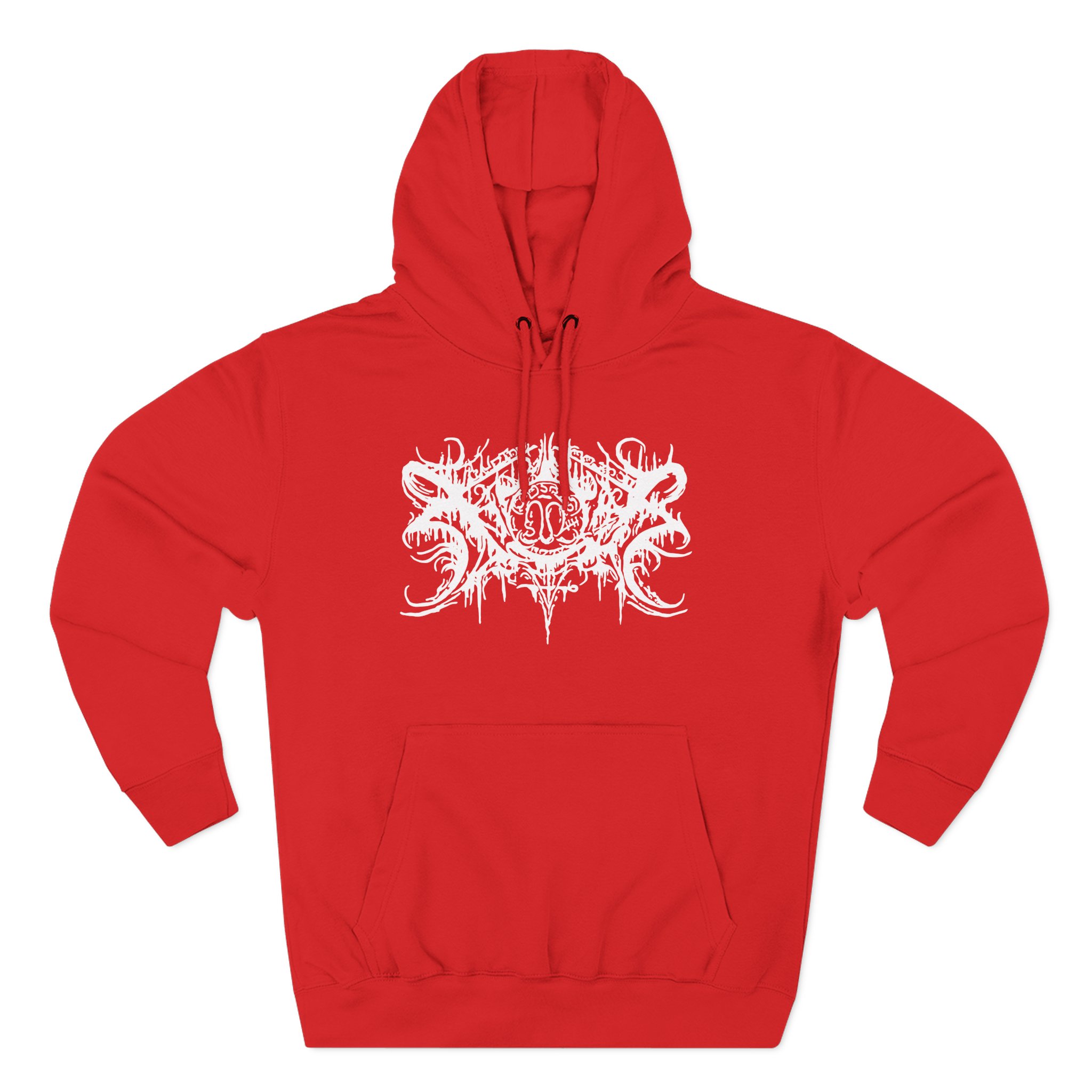 Xasthur Logo Three-Panel Fleece Hoodie