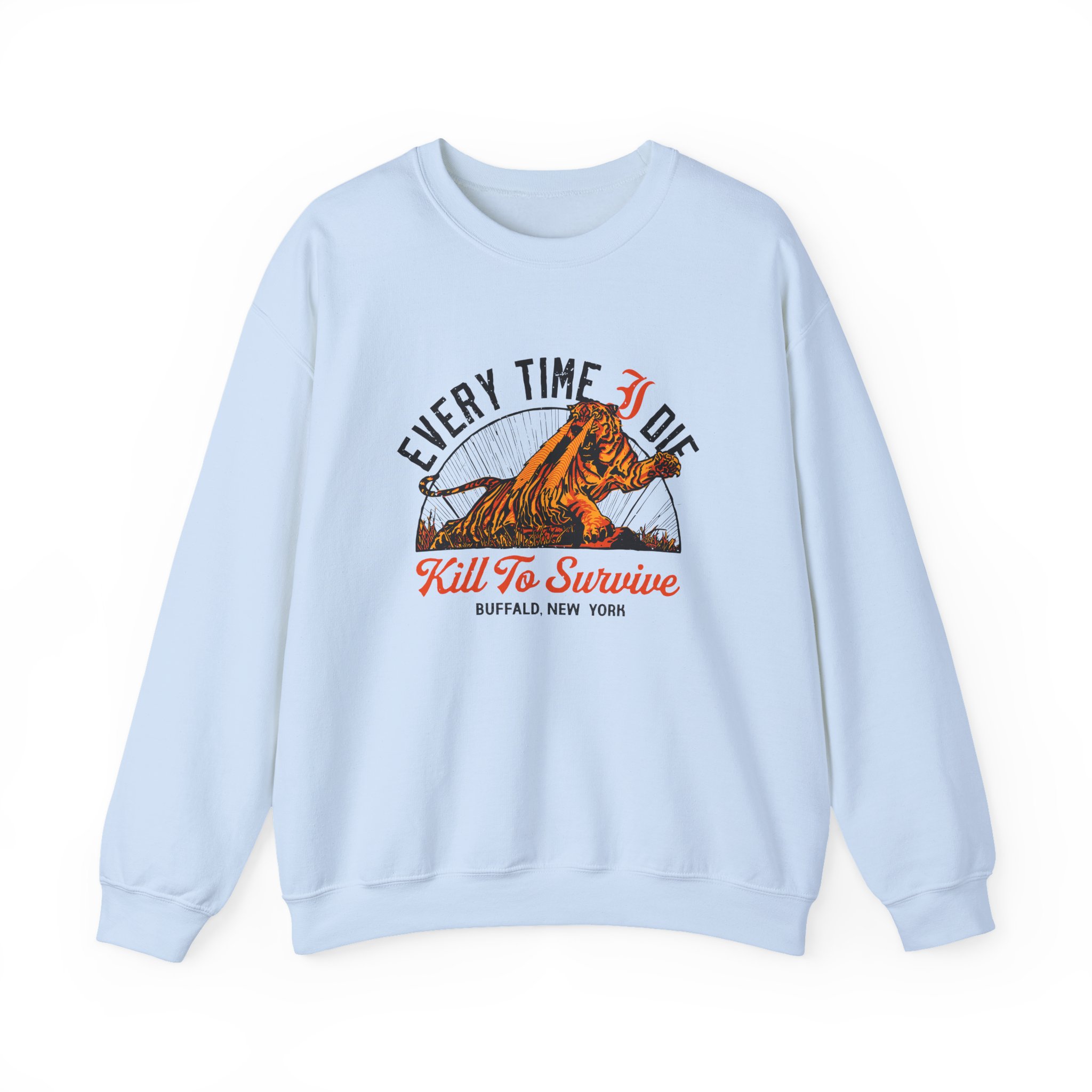 Every Time I Die Kill to Survive Unisex Heavy Blend Crewneck Sweatshirt