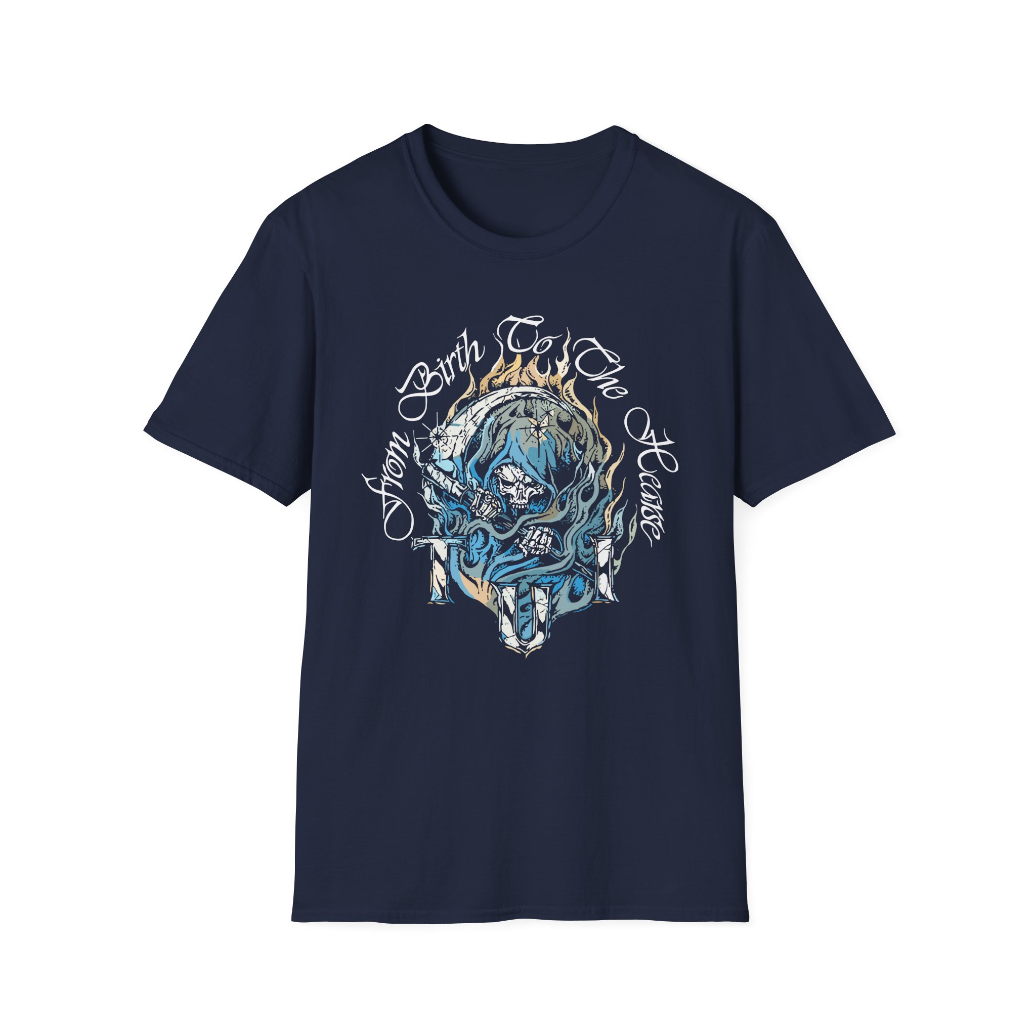 Trapped Under Ice Birth to Hearse Unisex Softstyle T-Shirt