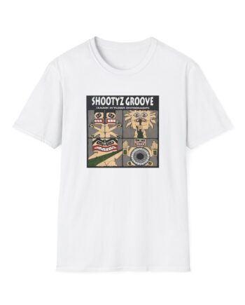 Shootyz Groove Jammin in Vicious Environments Album Cover Unisex Softstyle T-Shirt