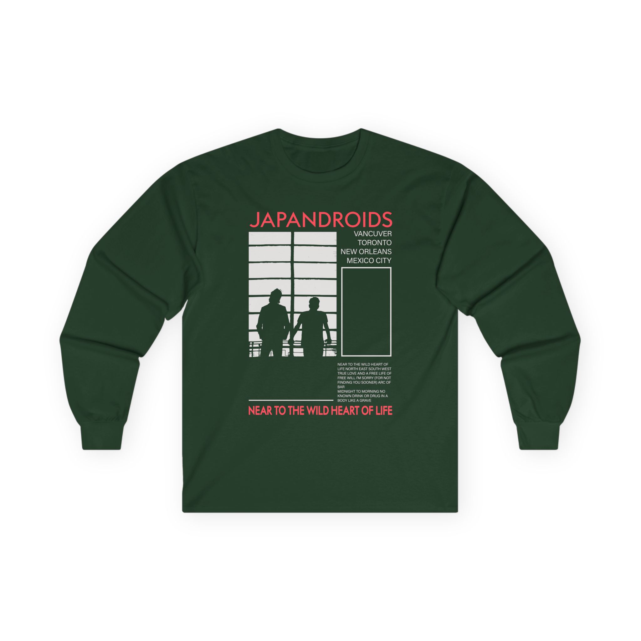 Japandroids Unisex Ultra Cotton Long Sleeve Tee