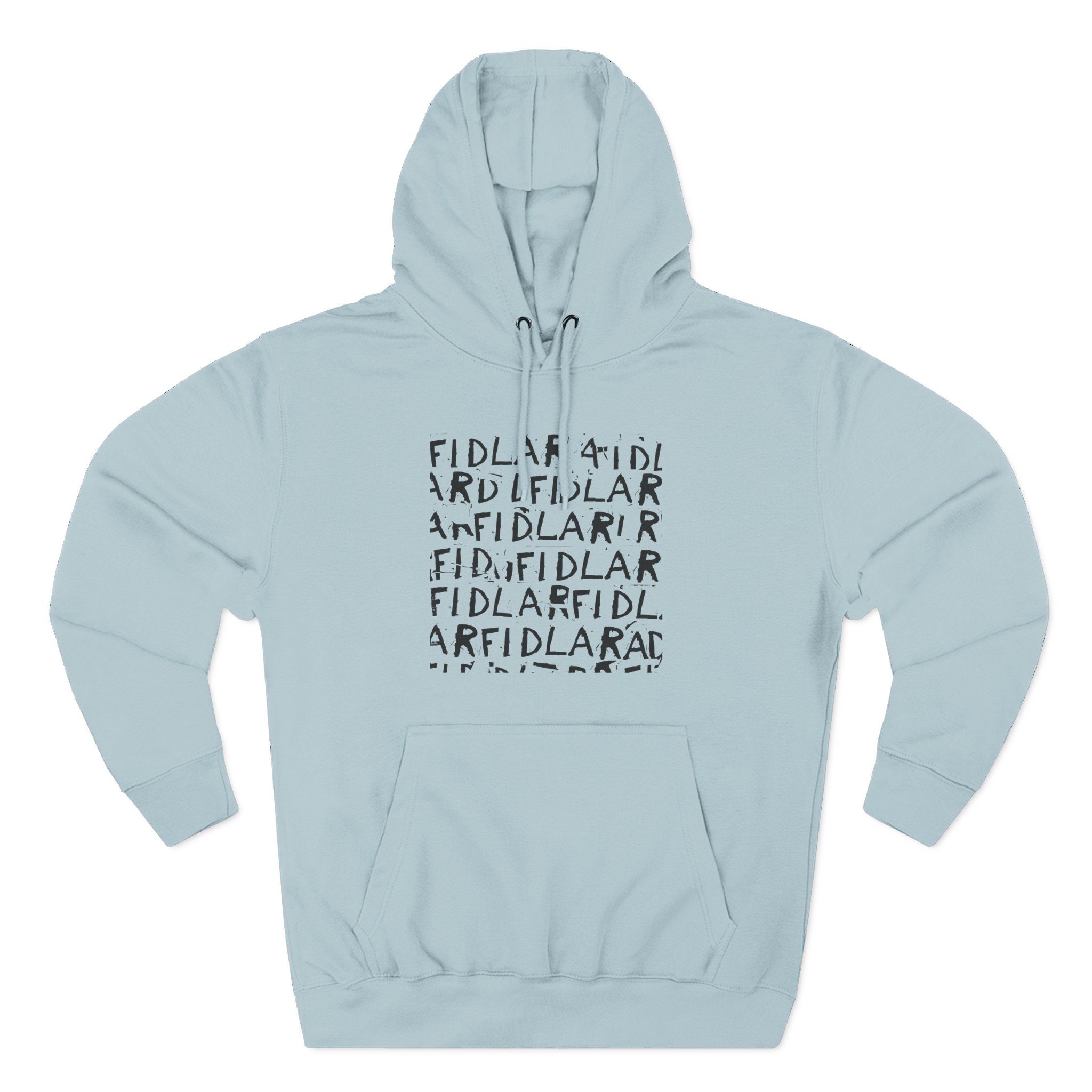 Fidlar Album Cover Three-Panel Fleece Hoodie