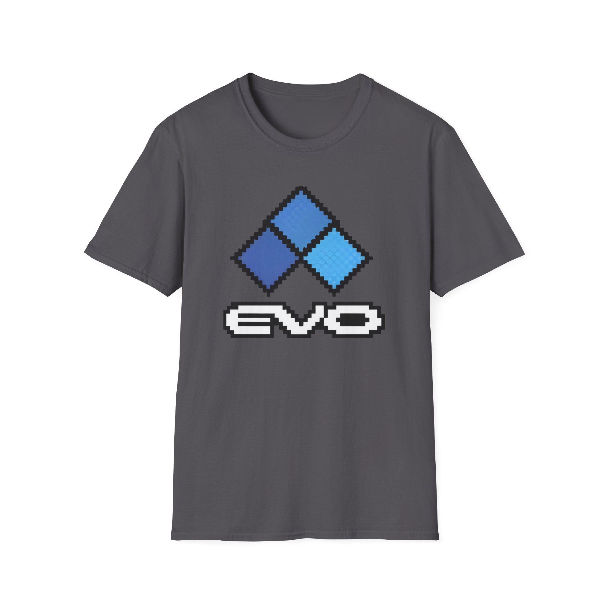 Evo 8 Bit Logo Returns Unisex Softstyle T-Shirt