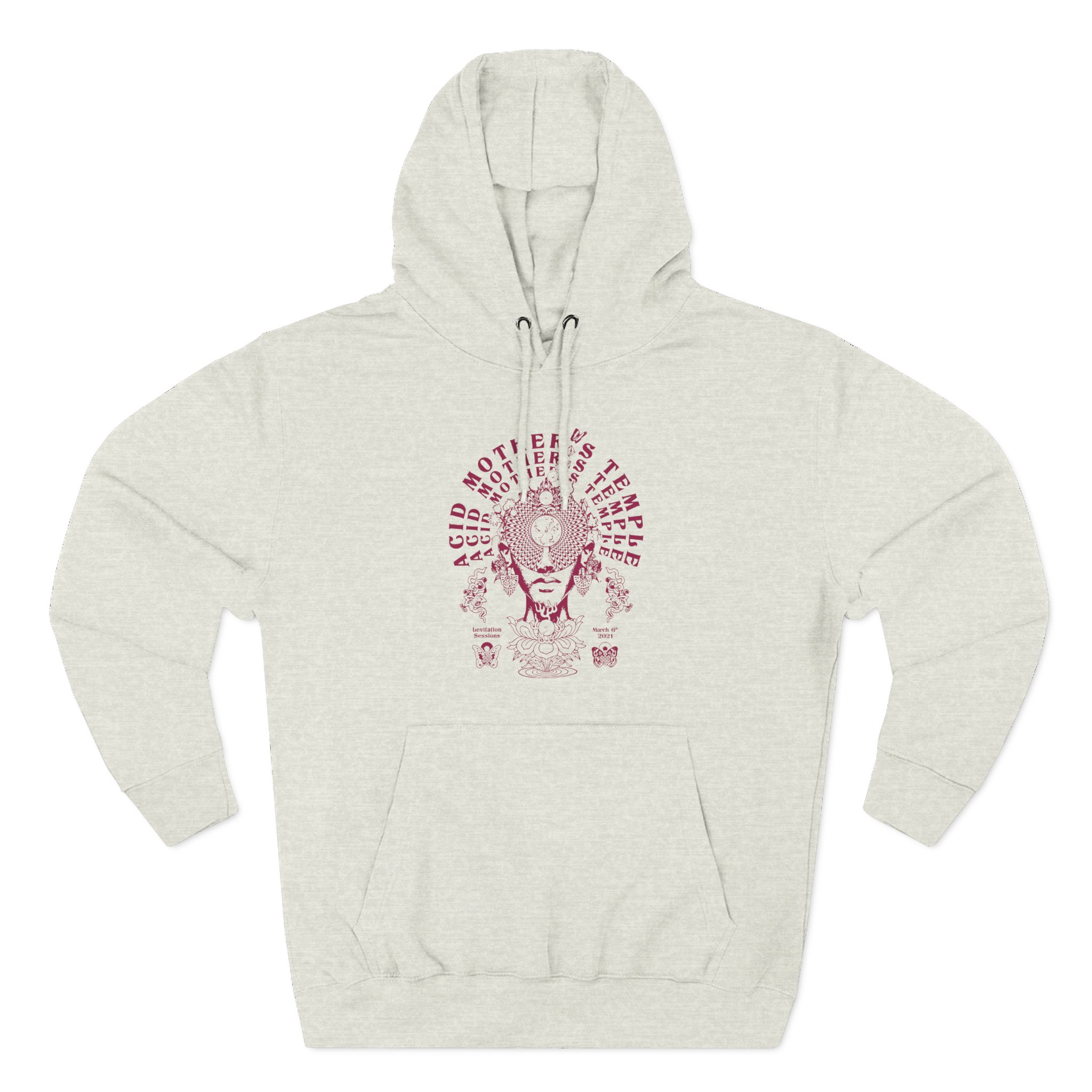 Acid Mothers Temple Levitation Sessions Three-Panel Fleece Hoodie