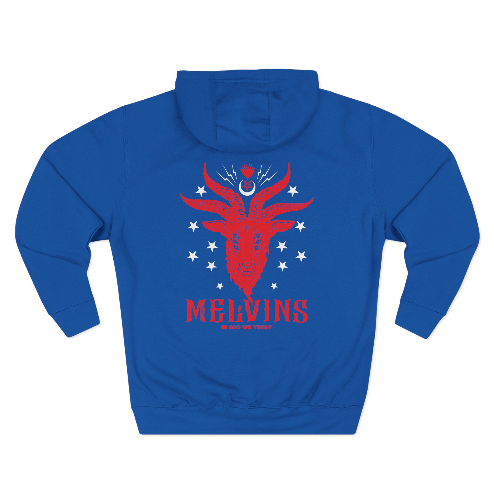 Melvins in God We Trust Three-Panel Fleece Hoodie