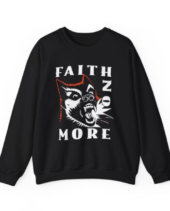 Faith No More Logo Dog Unisex Heavy Blend™ Crewneck Sweatshirt