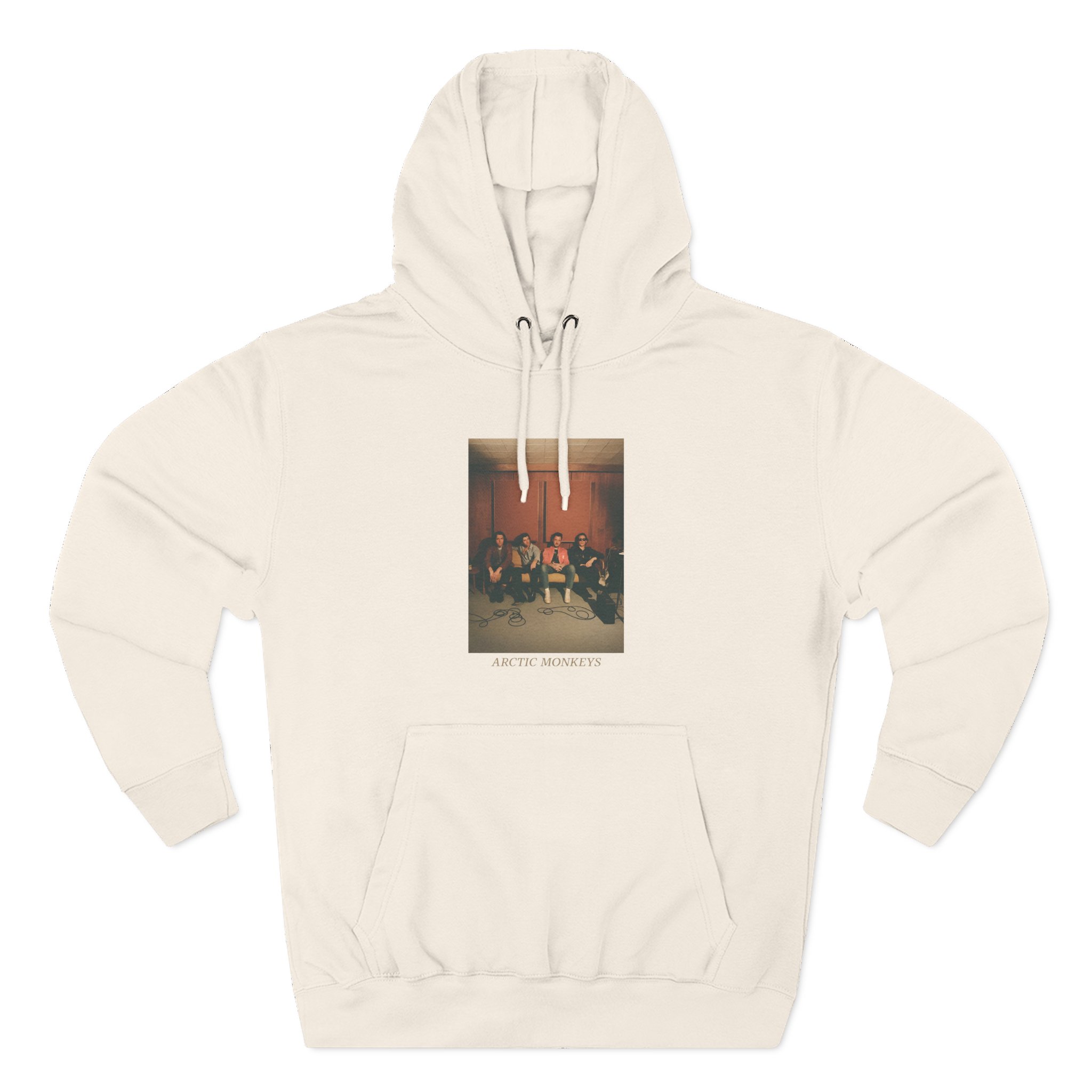 Arctic Monkeys Band Photo Three-Panel Fleece Hoodie