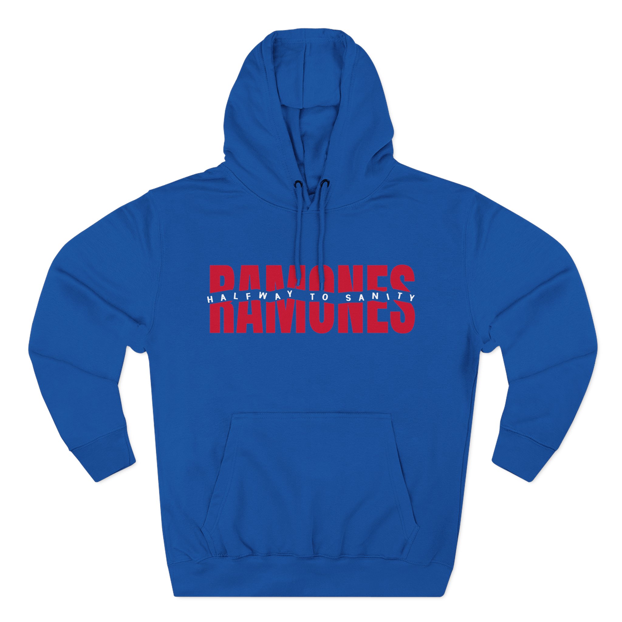 Ramones Halfway To Sanity Three-Panel Fleece Hoodie