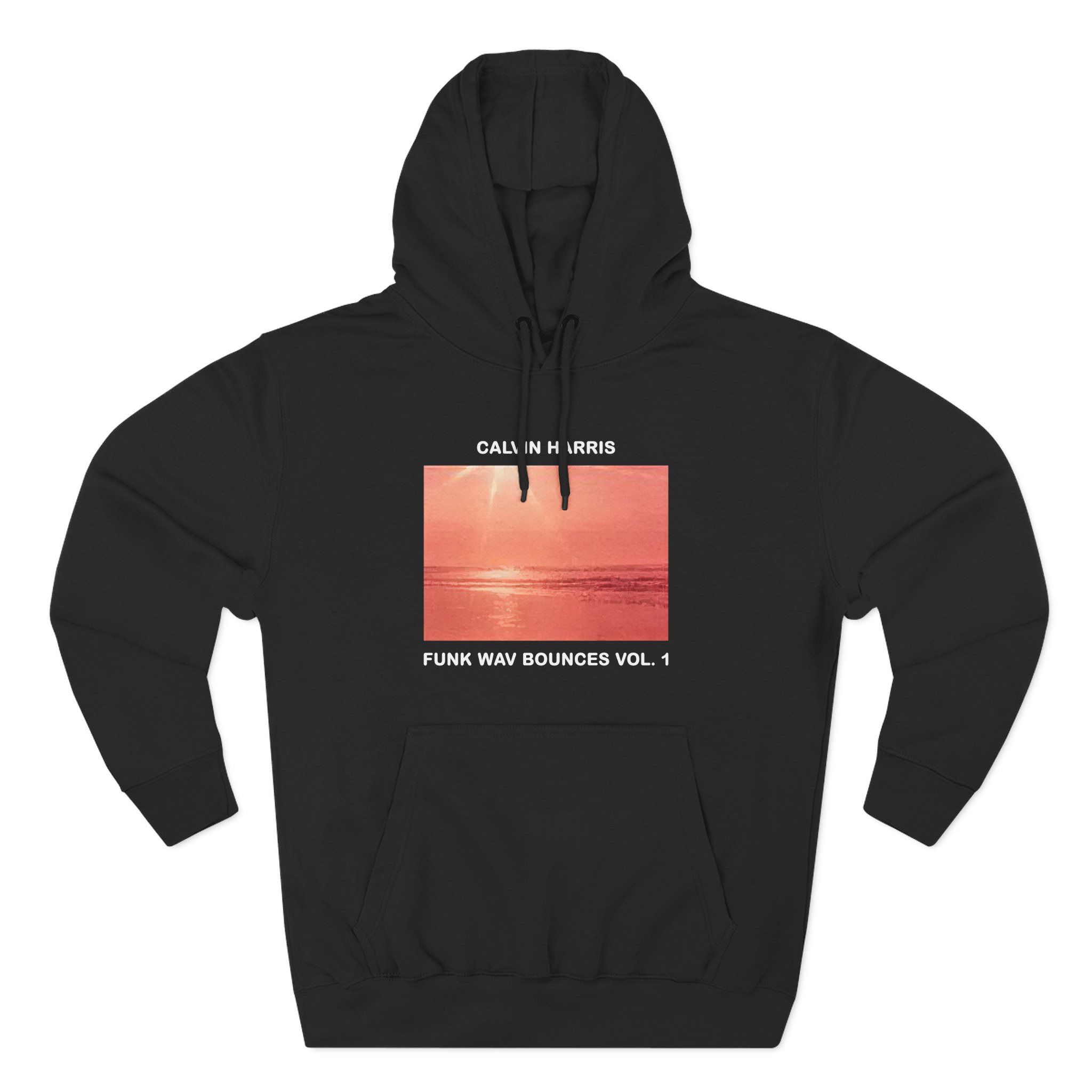 Calvin Harris' Funk Wav Bounces Vol 1 Three-Panel Fleece Hoodie