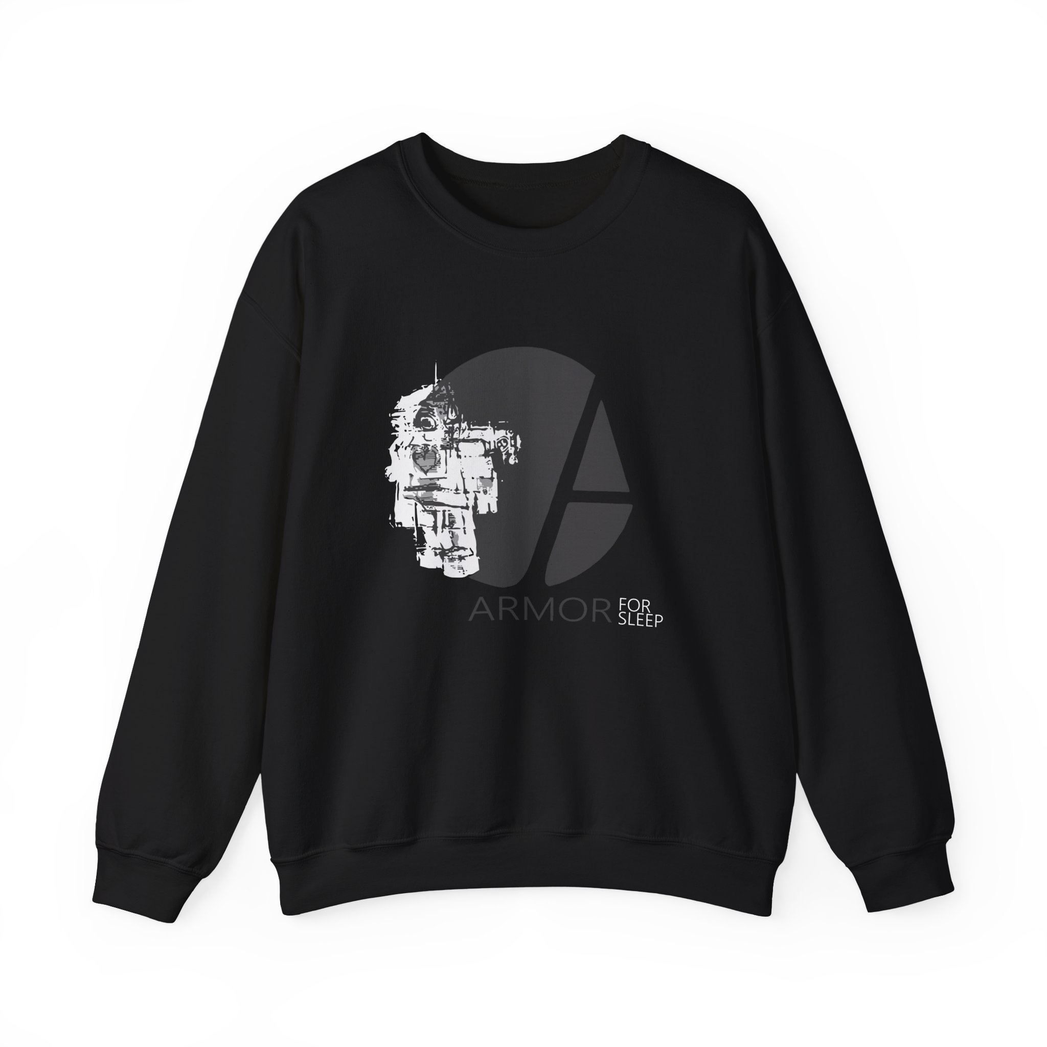 Armor for Sleep Robot on Unisex Heavy Blend Crewneck Sweatshirt