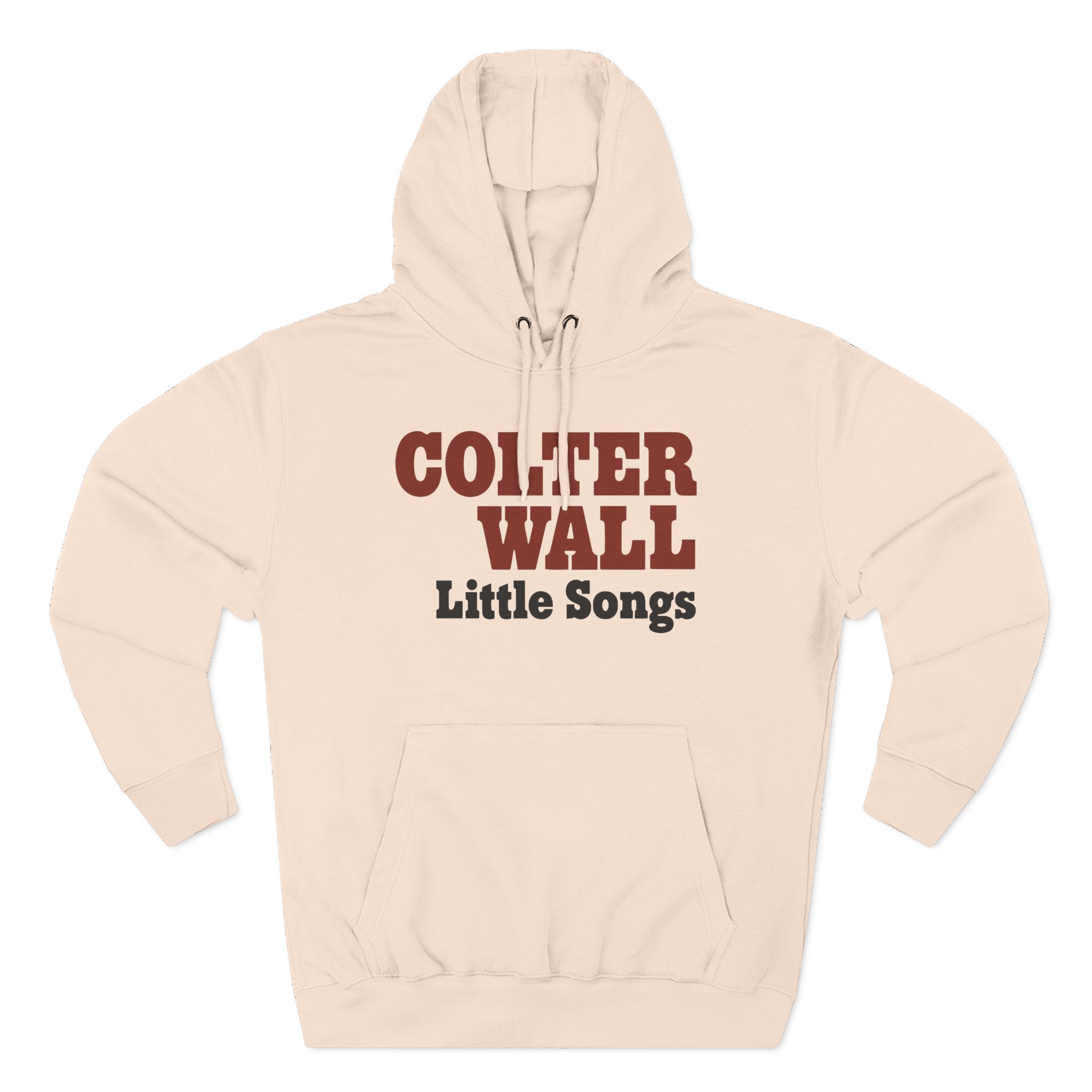 Colter Wall Little Songs Three-Panel Fleece Hoodie