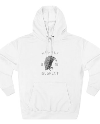 Highly Suspect Vulture Natural Three-panel Fleece Hoodie