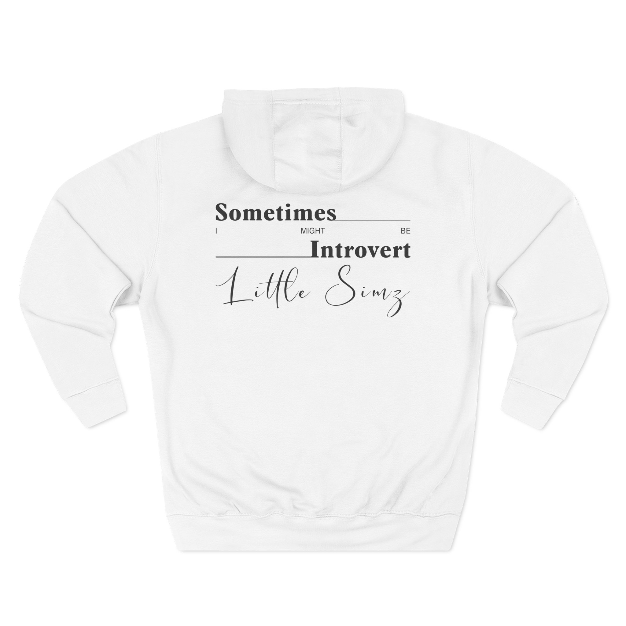 Little Simz Sometimes I Might Be Introvert Album Three-Panel Fleece Hoodie