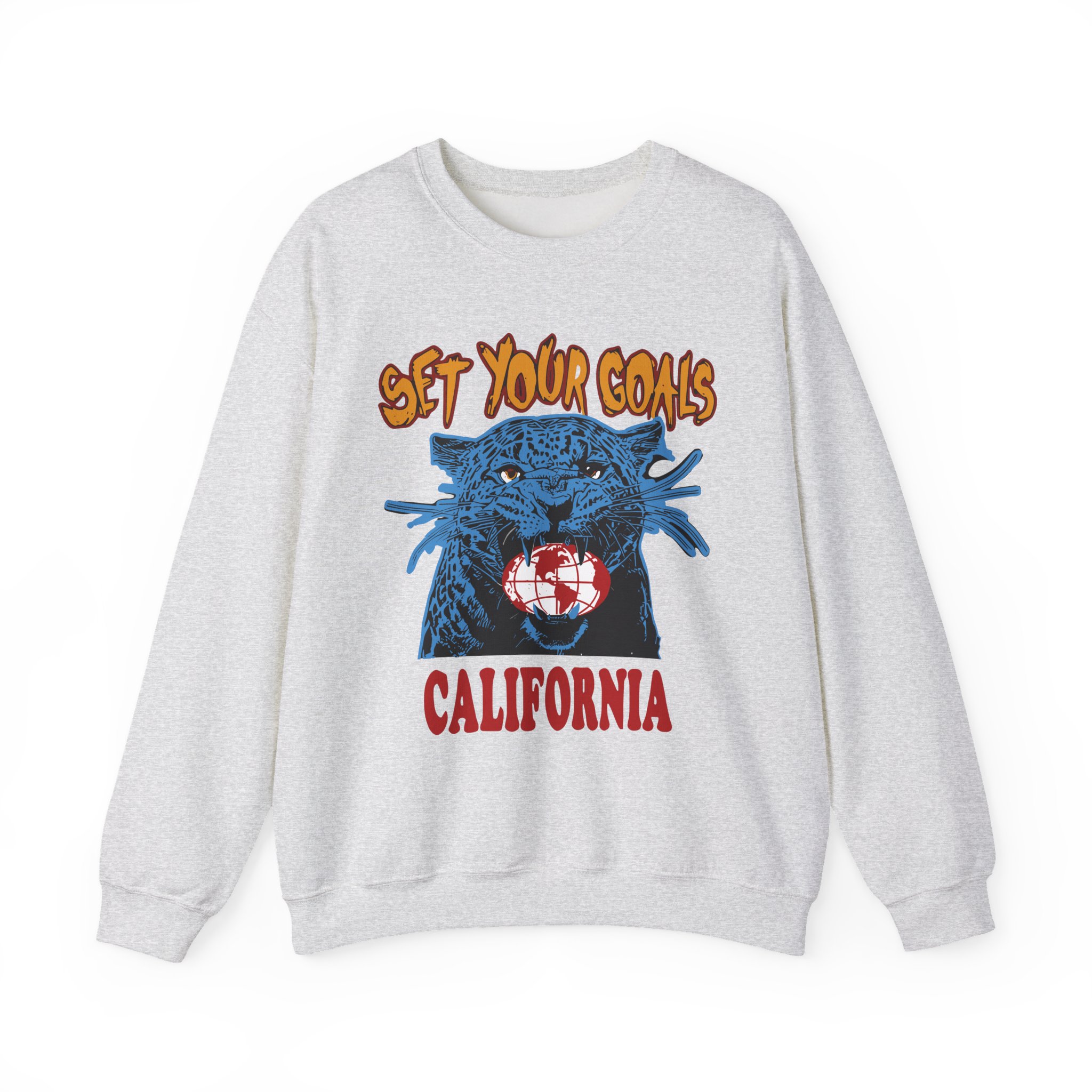 Set Your Goals Jaguar Unisex Heavy Blendâ„¢ Crewneck Sweatshirt