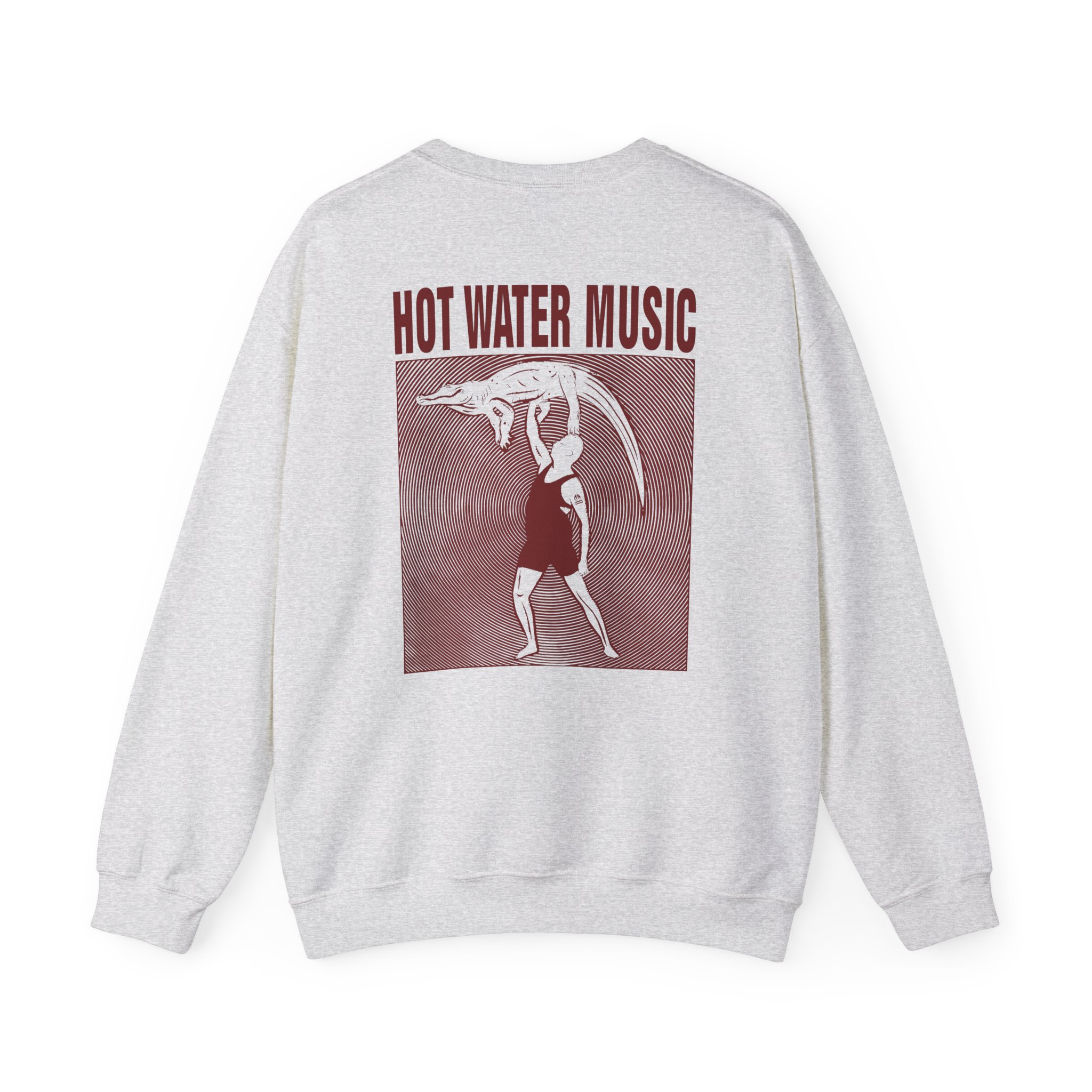 Hot Water Music Florida Man Unisex Heavy Blendâ„¢ Crewneck Sweatshirt
