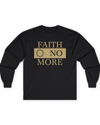 Faith No More Gold Logo Unisex Ultra Cotton Long Sleeve Tee