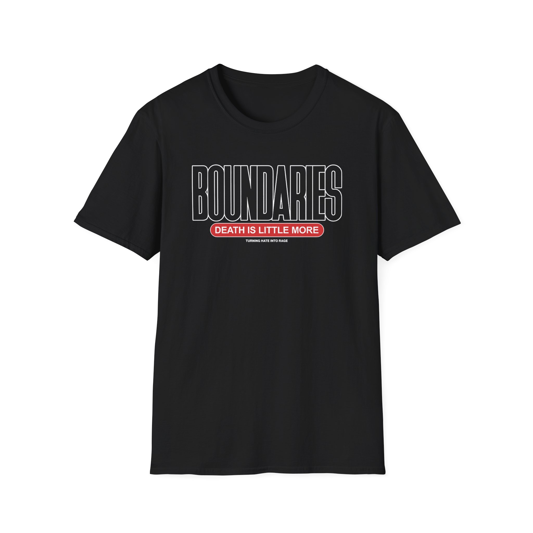 Boundaries Rage Unisex Softstyle T-Shirt