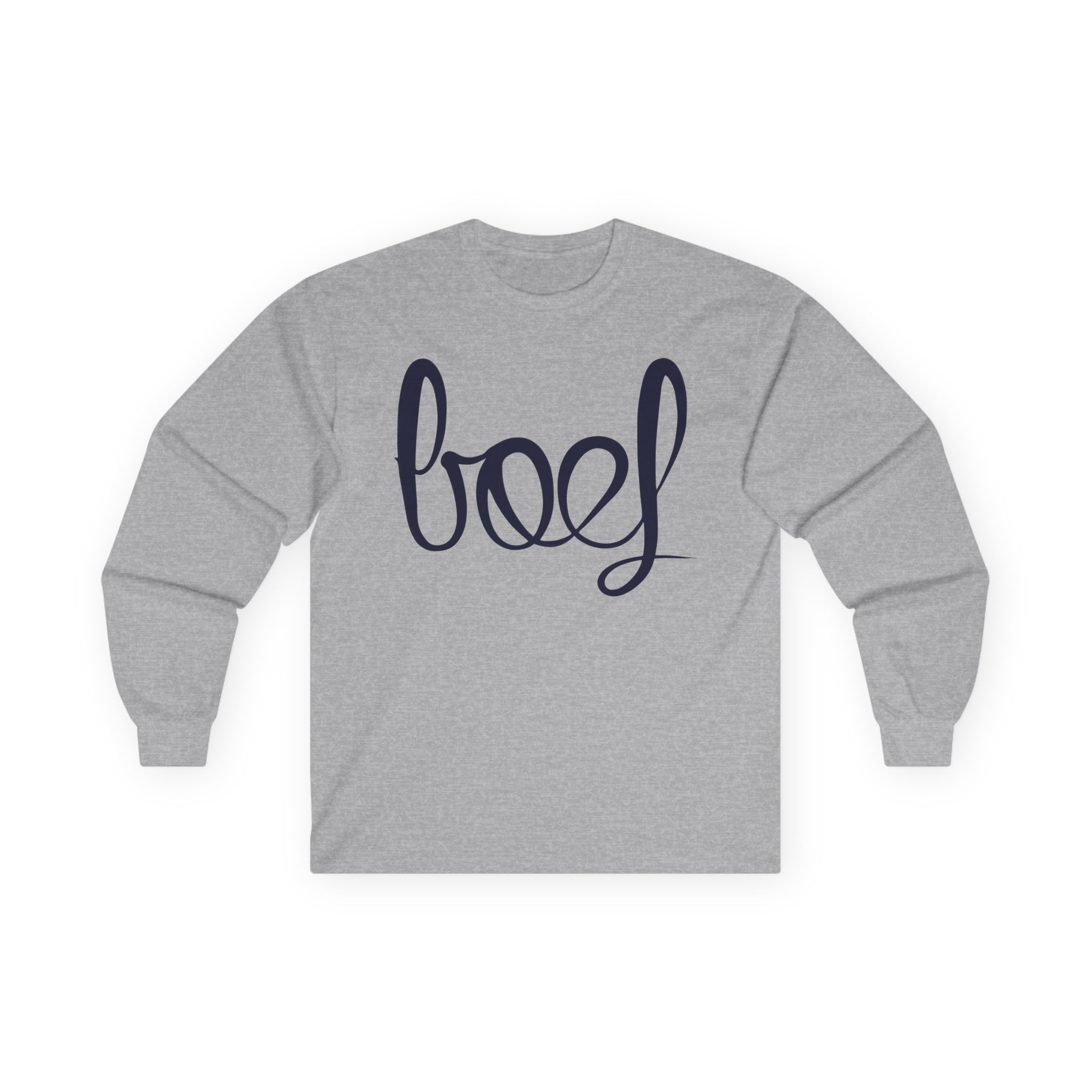 Boef Unisex Ultra Cotton Long Sleeve Tee
