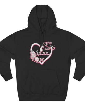 Porfa Love Lasso Three-Panel Fleece Hoodie