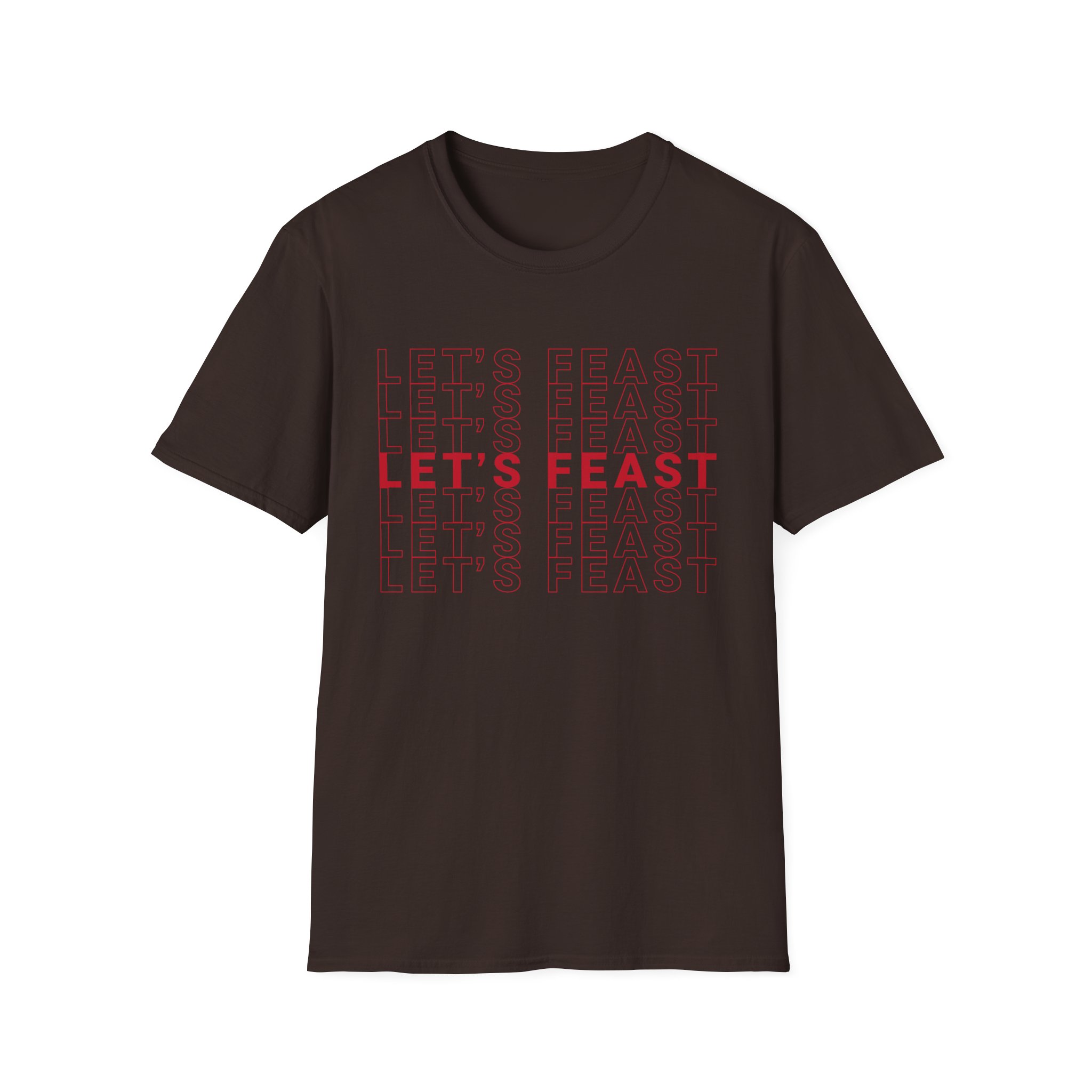 Elyse Myers Let’s Feast Unisex Softstyle T-Shirt