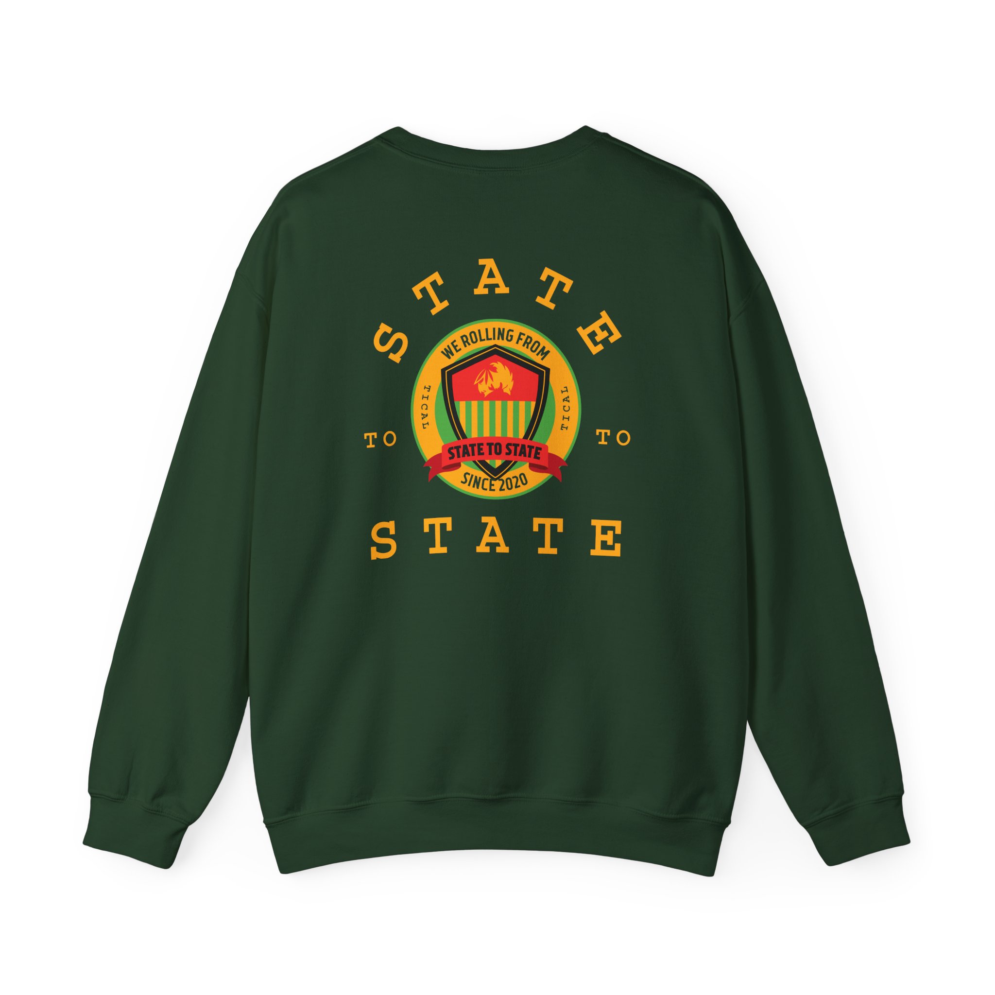 Method Man State to State Unisex Heavy Blendâ„¢ Crewneck Sweatshirt