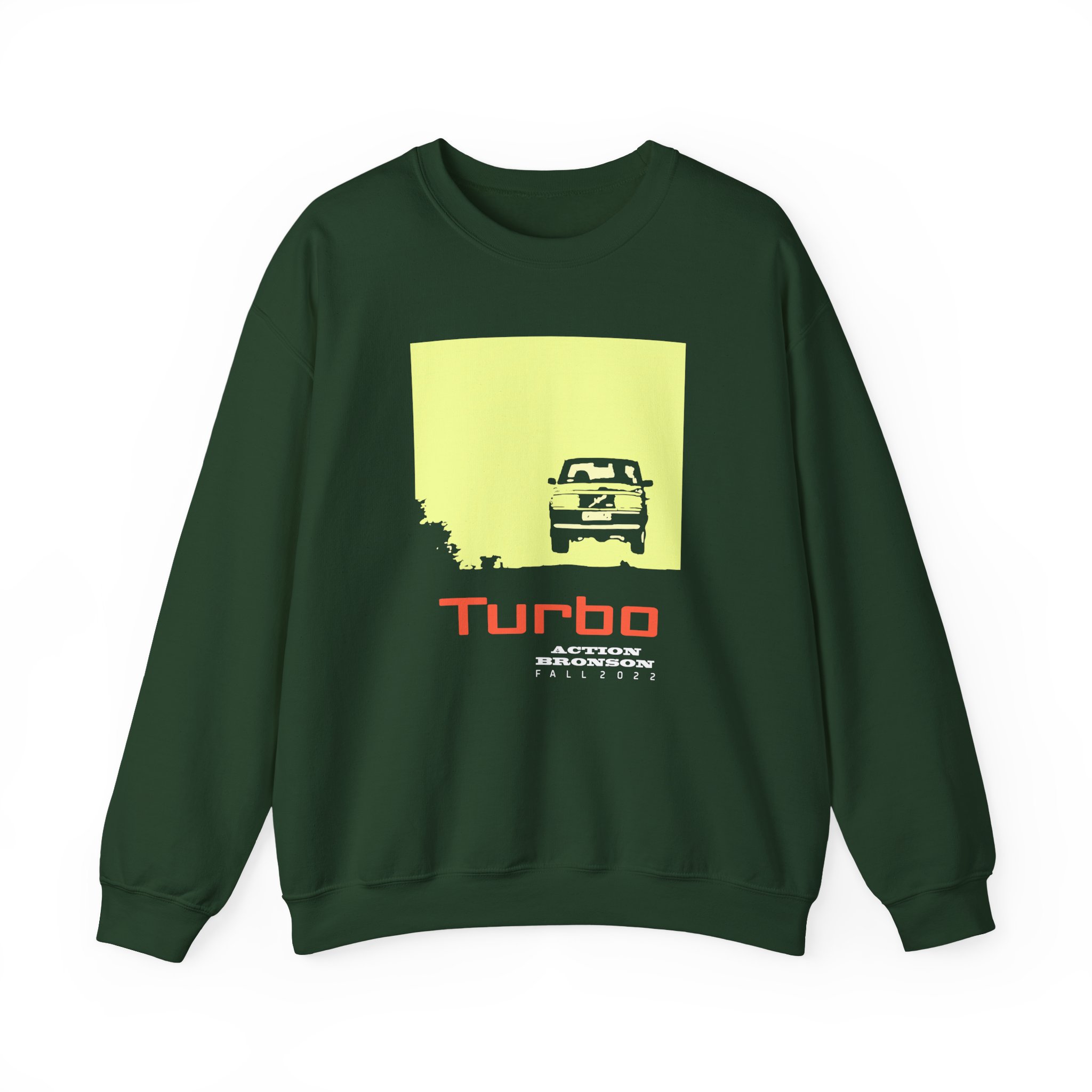 Action Bronson Turbo Tour Fall Unisex Heavy Blendâ„¢ Crewneck Sweatshirt